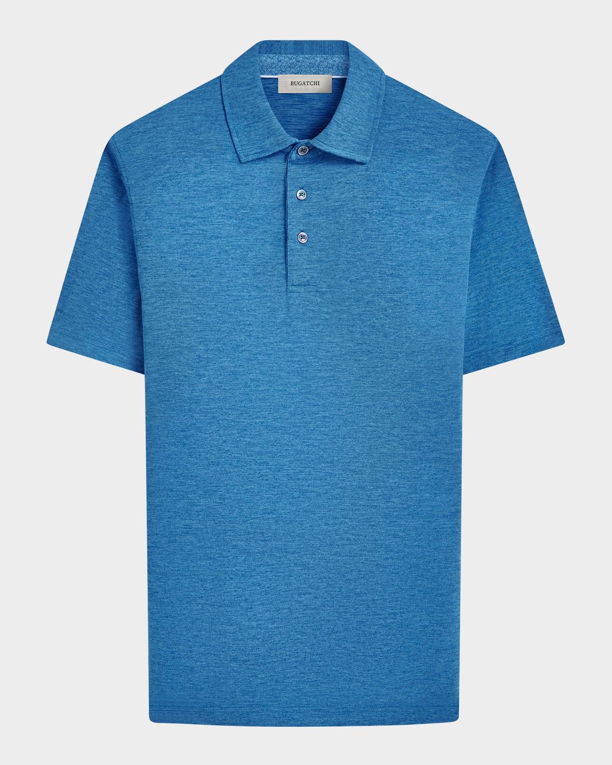 Mens Three-Button Polo Shirt Product Image