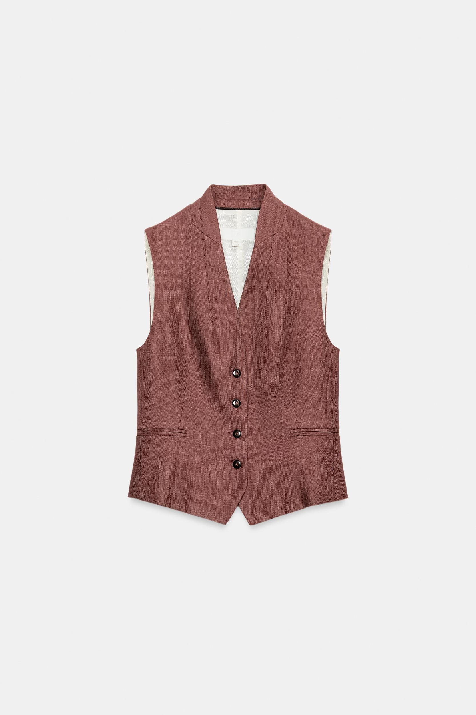LINEN VEST Product Image