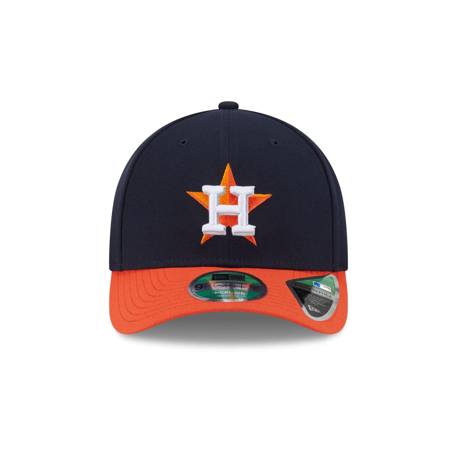 Houston Astros Road Authentic Collection 9FORTY M-Crown Snapback Hat Male Product Image