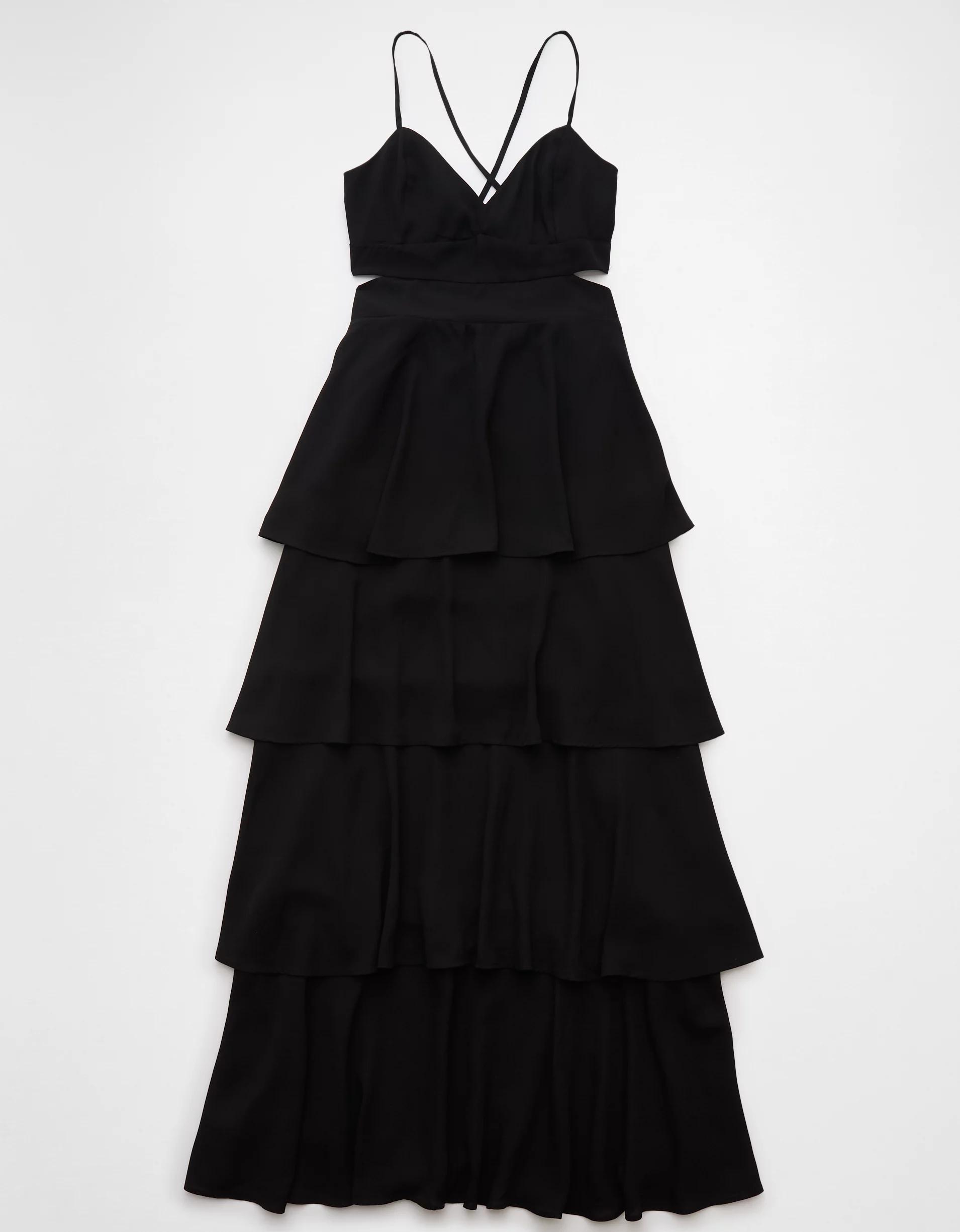 AE Cut-Out Tiered Maxi Dress Product Image