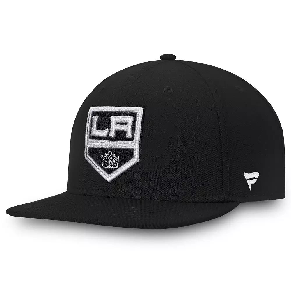 Men's Fanatics Black Los Angeles Kings Core Fitted Hat,  Product Image