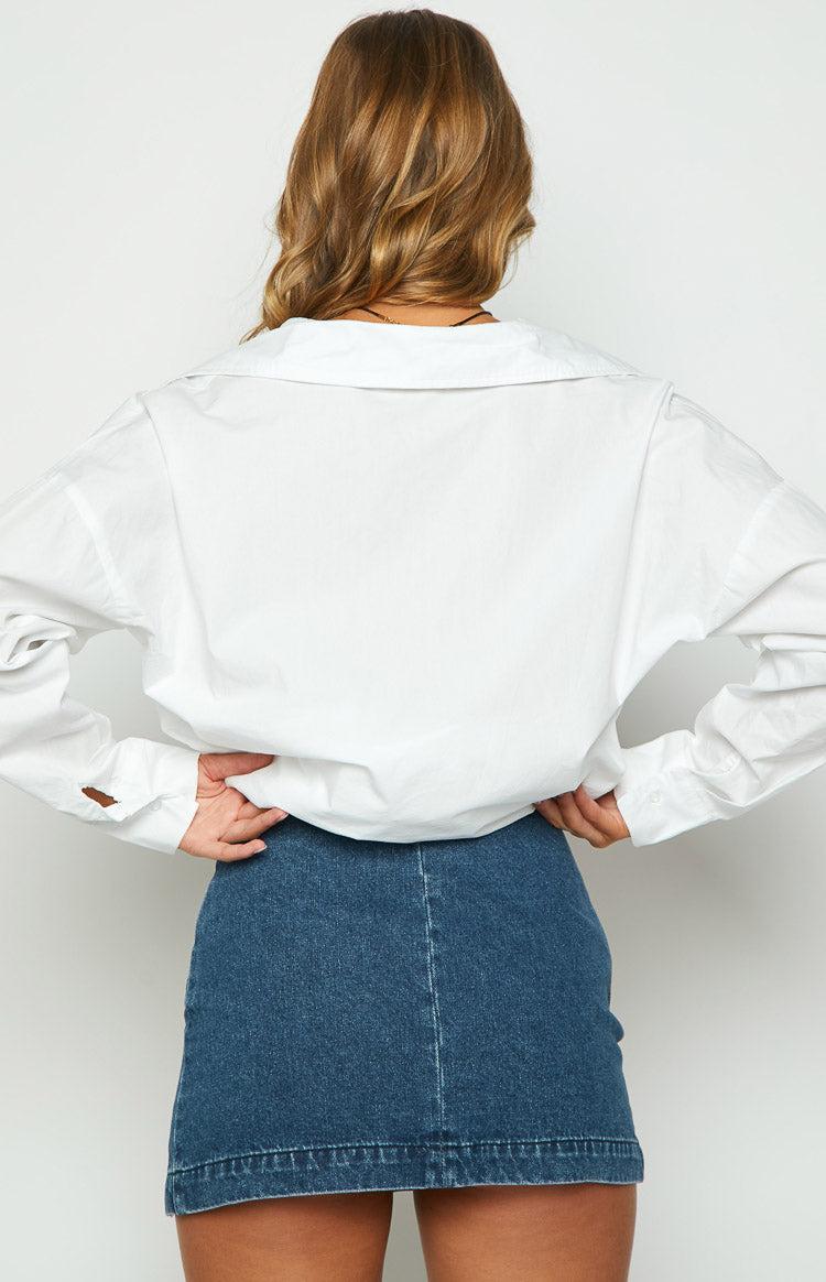 Elouise Buckle Denim Mini Skirt Baby Product Image