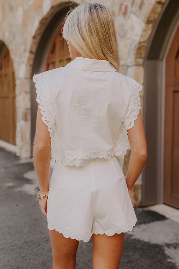 Sweet Lifestyle Embroidered Crop Top Product Image