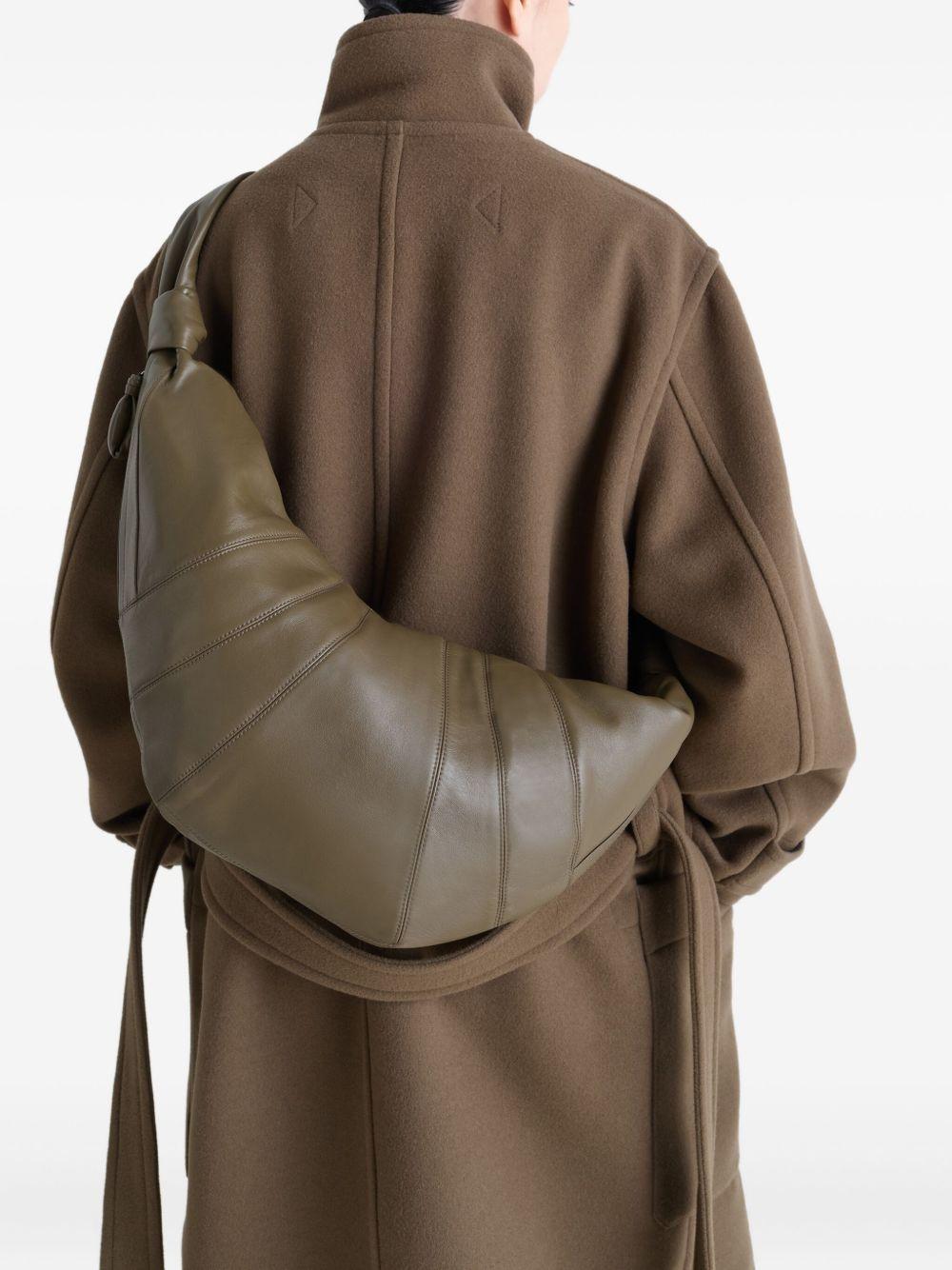 large Croissant panelled shoulder bag Product Image