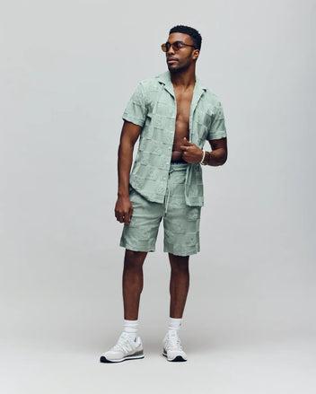 MENS KELVIN TOWEL TERRY SWEATSHORT - MB0900006 Product Image