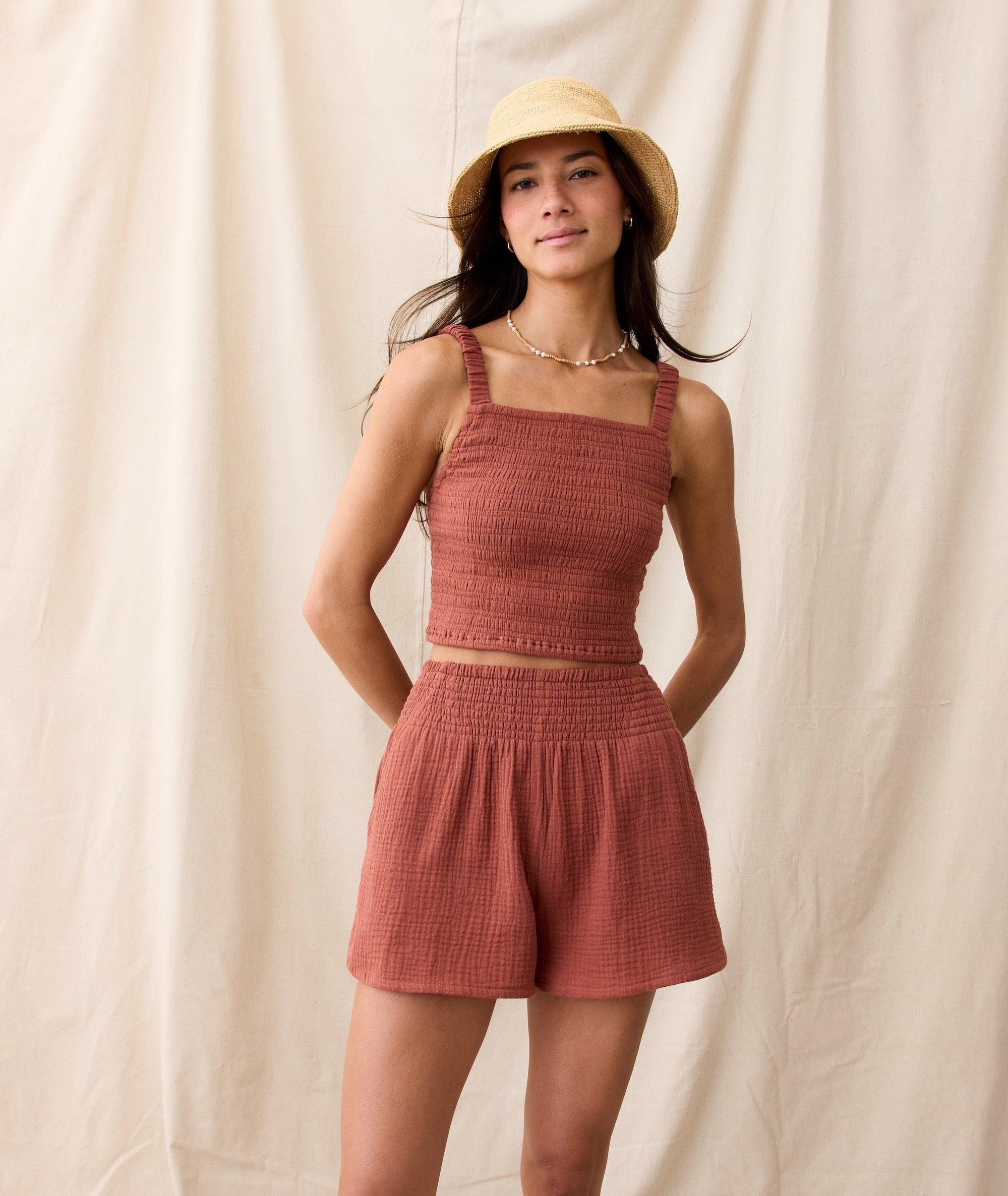Lila Double Cloth Tank Product Image