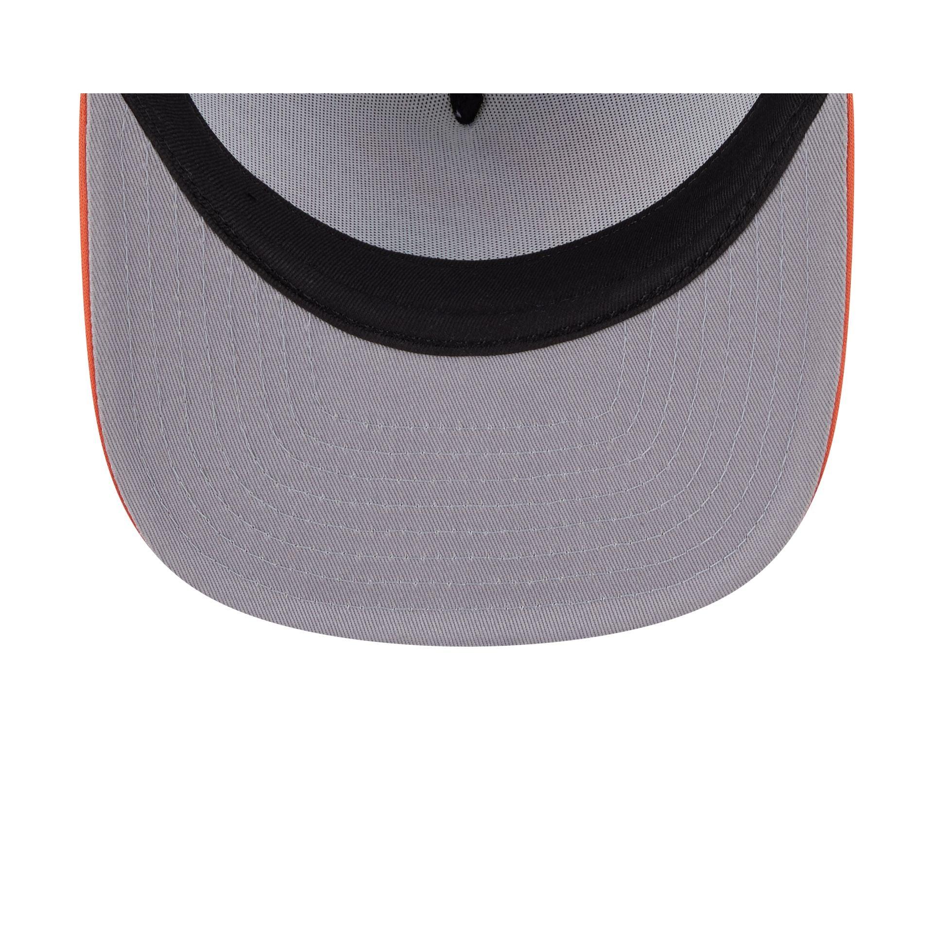 New York Mets Retro Script 9FIFTY A-Frame Trucker Hat Male Product Image