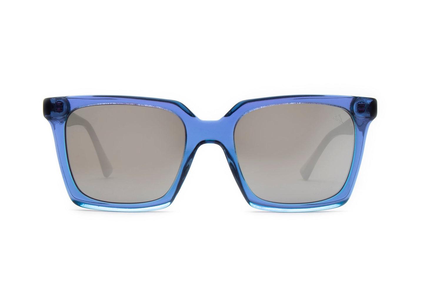 Biscayners Bill Bags Blue Sunglasses Product Image
