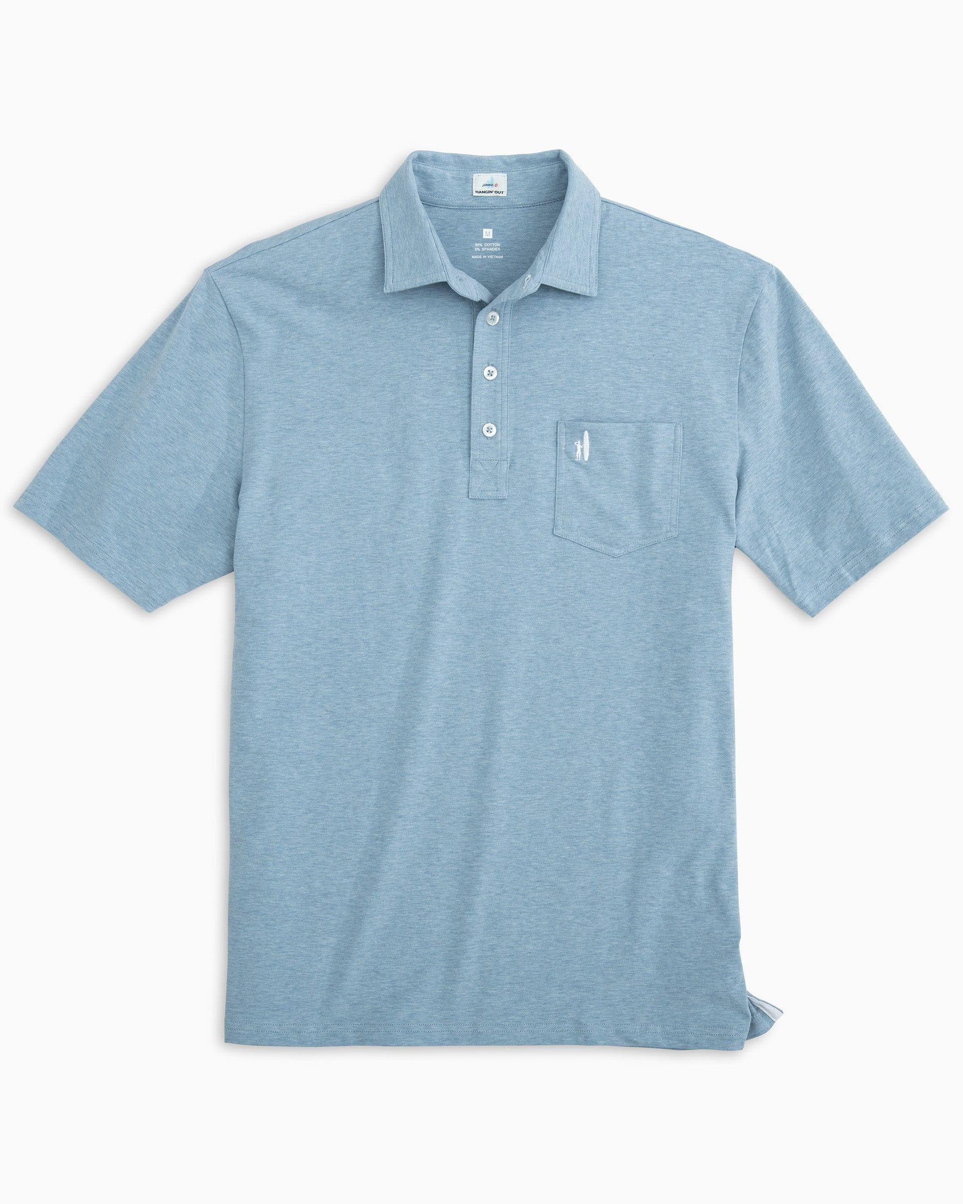 GS- TEST -  Heathered Original Polo Product Image