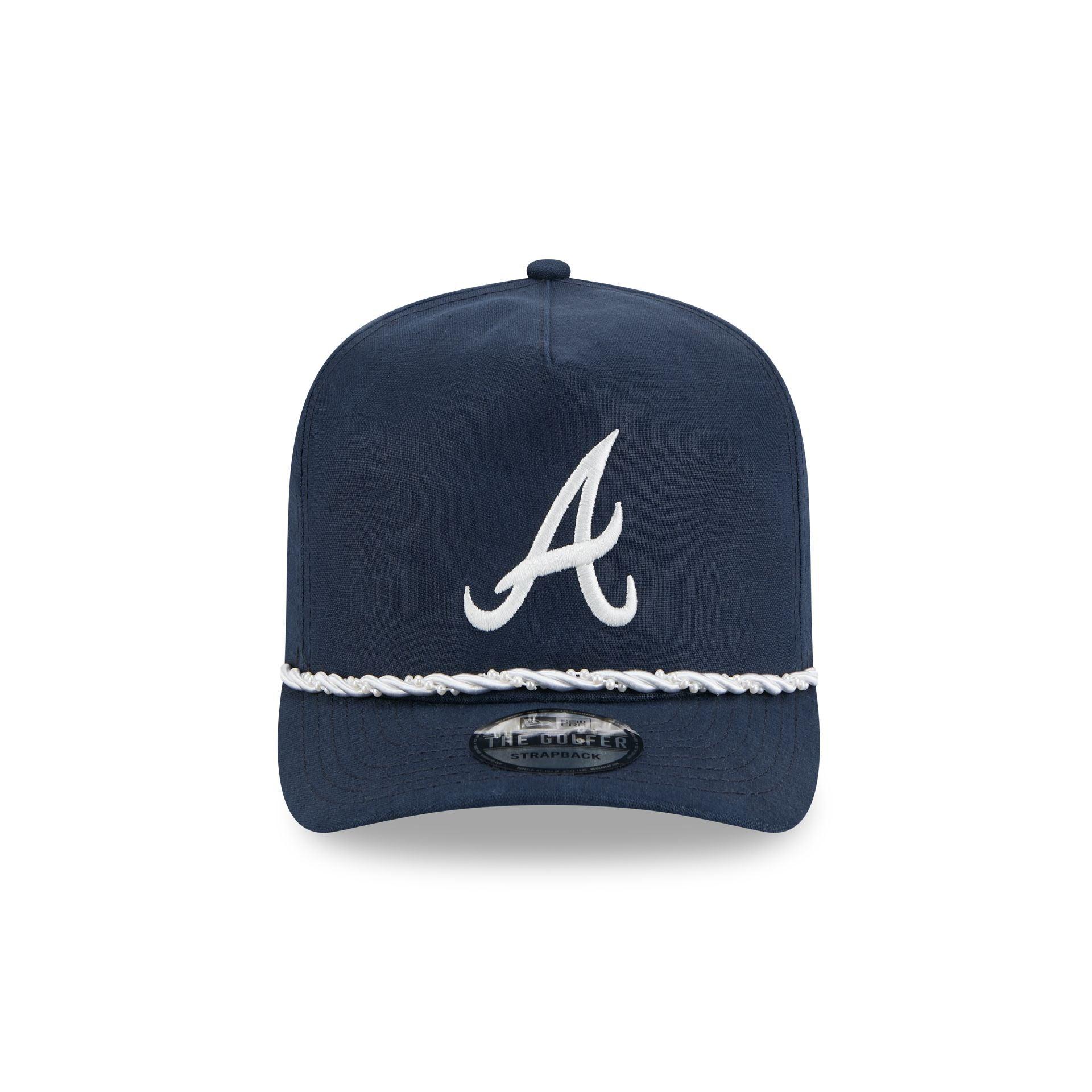 Atlanta Braves Pearl Rope Golfer Hat Male Product Image