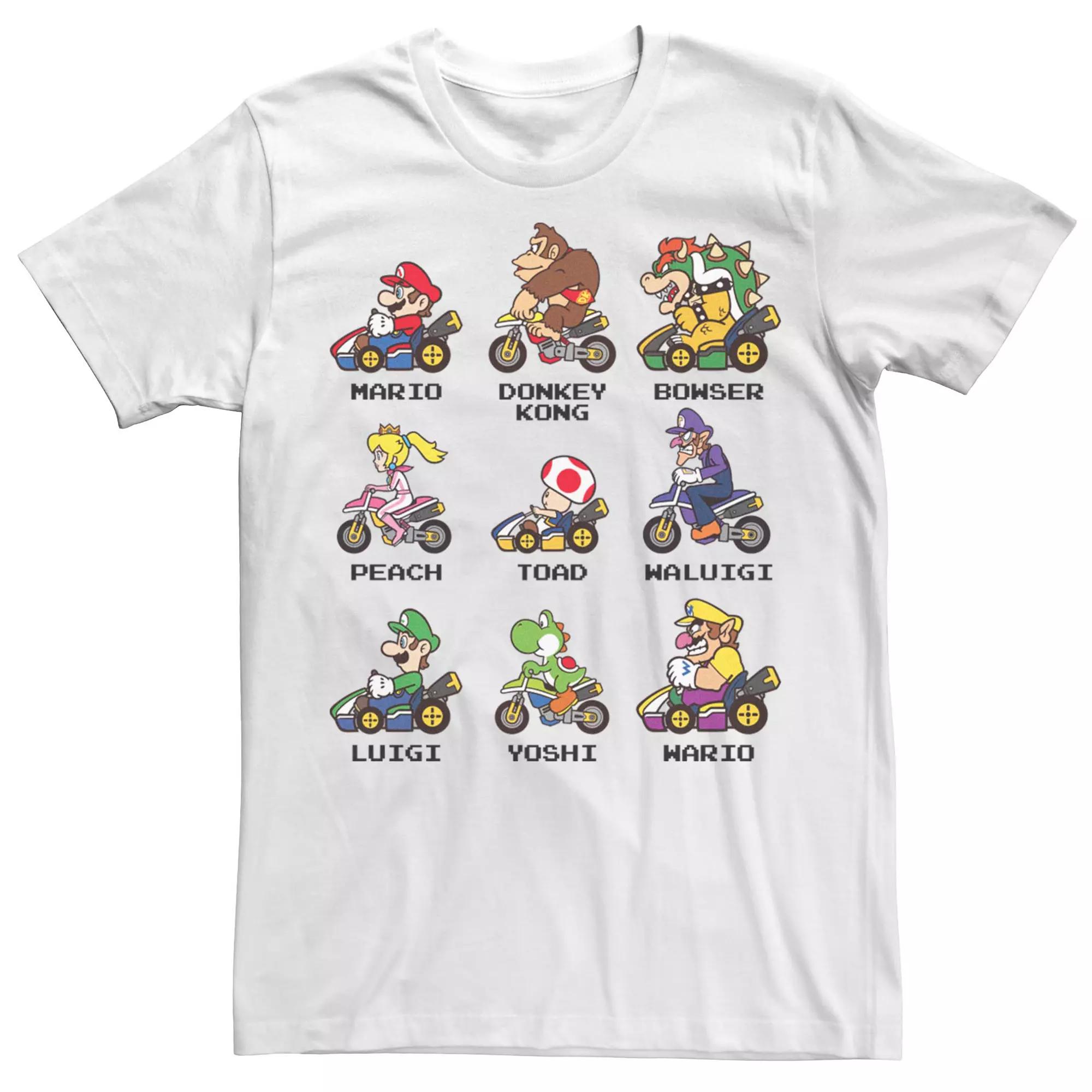 Men's Nintendo Mario Kart Racers Short Sleeve Tee,  Product Image