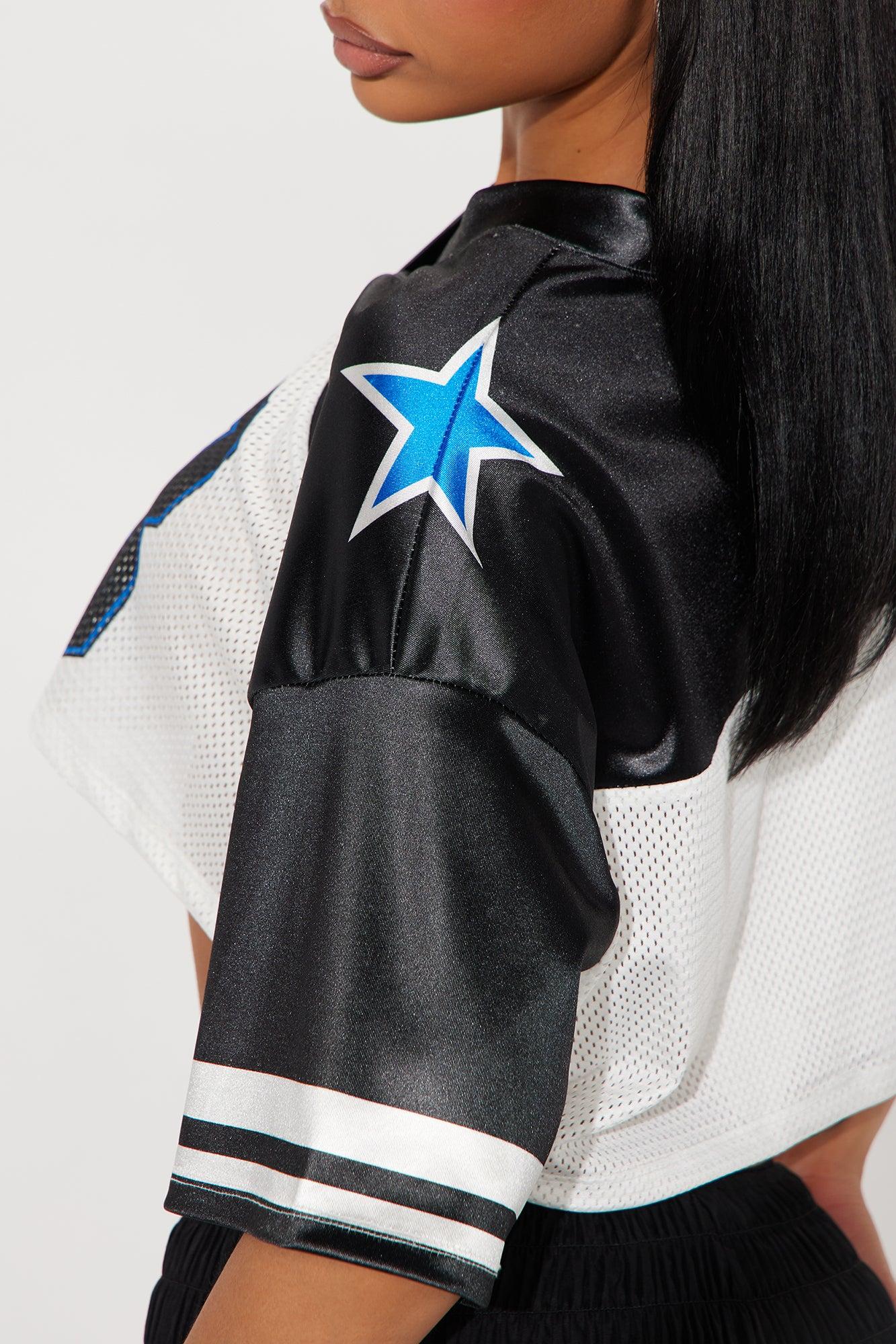 98 Jersey Crop Tee - Black/combo Product Image