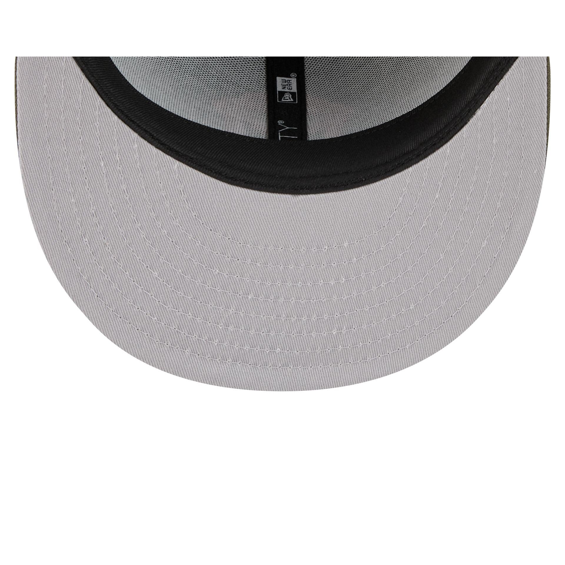 Oilers Basic Sky Blue 59FIFTY Fitted Hat Male Product Image