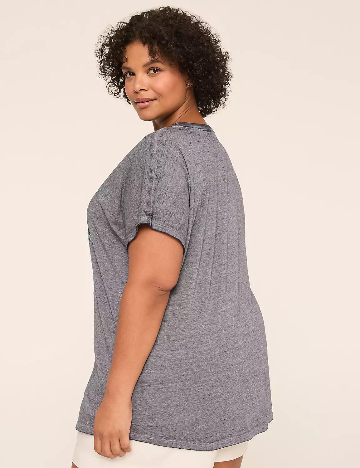 Sea You At the Beach Scoop-Neck Graphic Tee Product Image