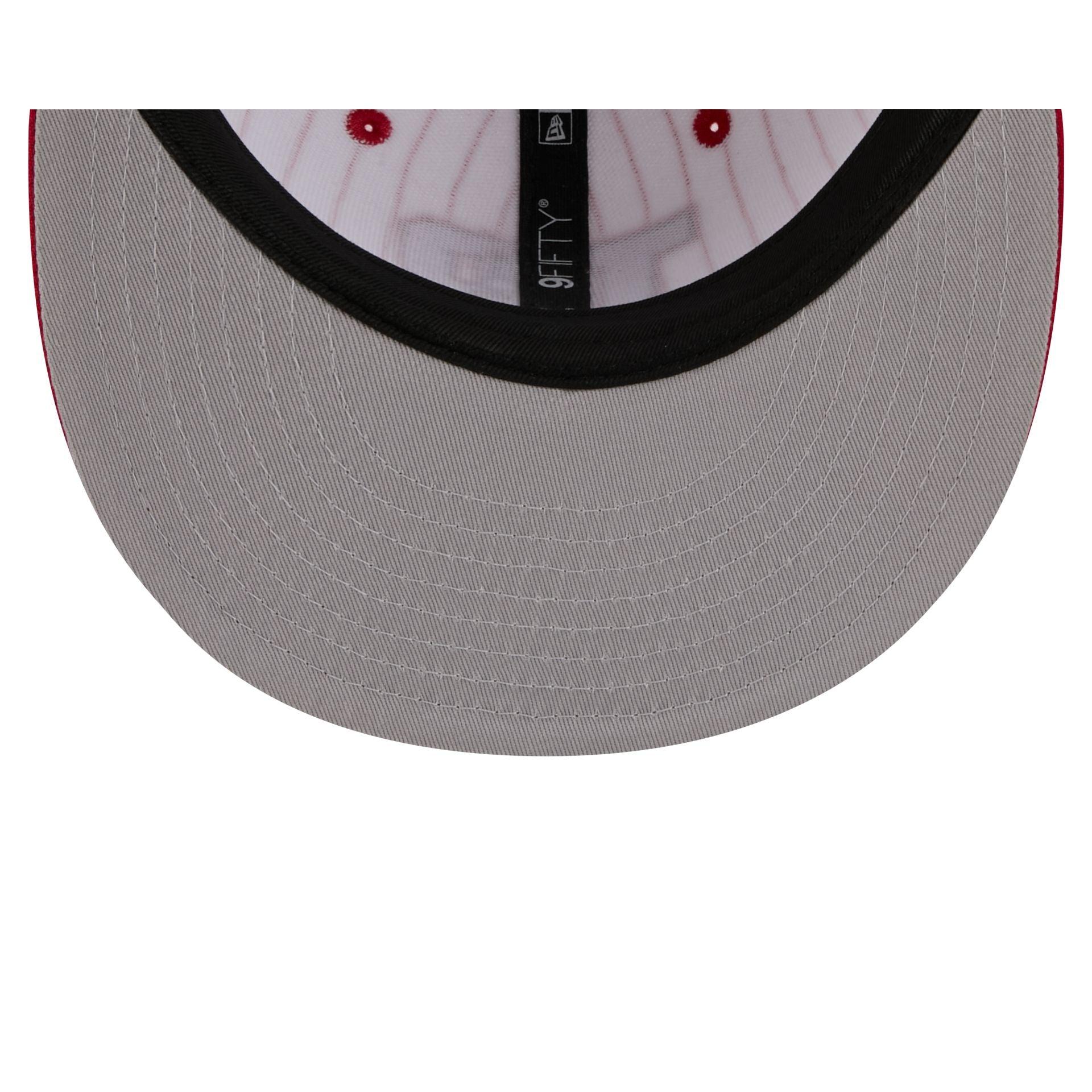 Tampa Bay Buccaneers Deceptor Pinstripe 9FIFTY Snapback Hat Male Product Image