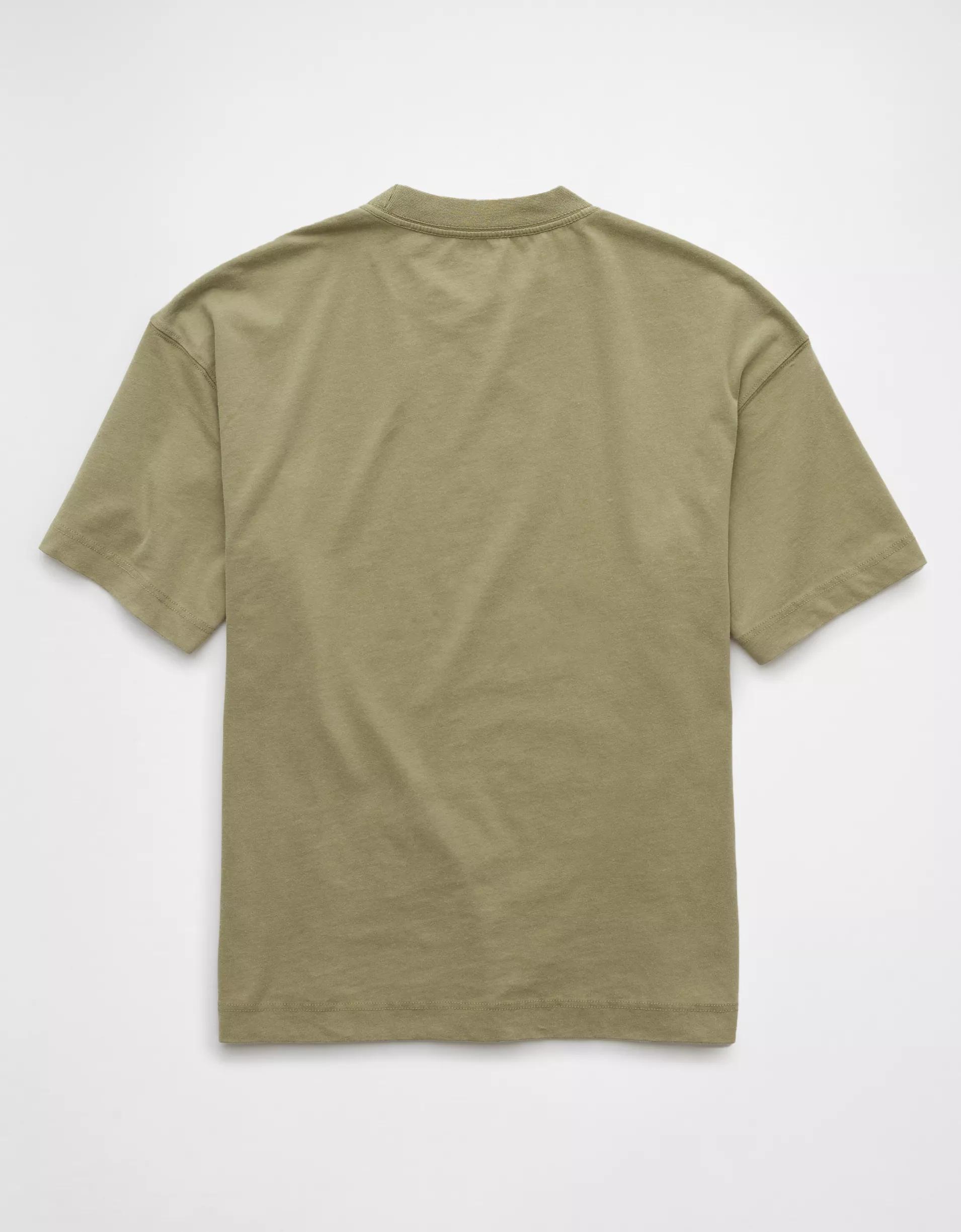 AE Boxy Sueded Jersey T-Shirt Product Image