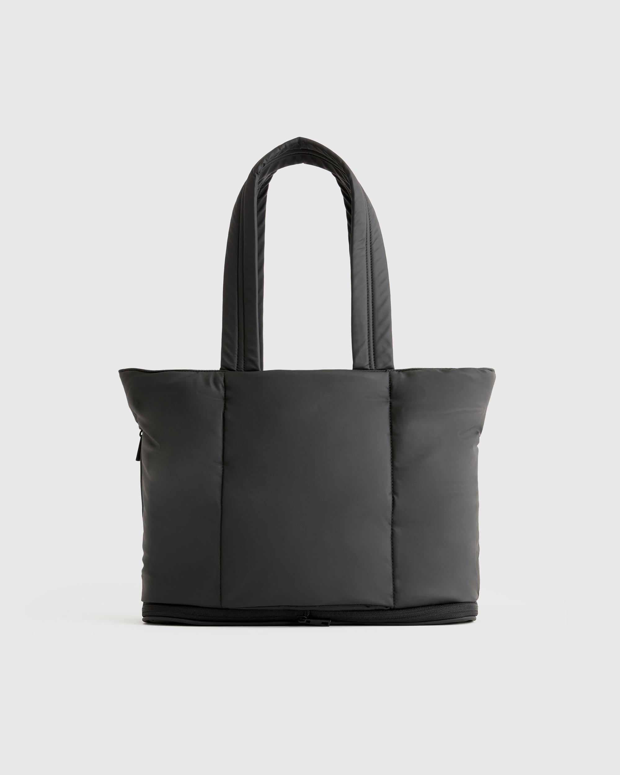 Quince | Women's Water Repellent Puff Expandable Tote Recycled Polyester Product Image
