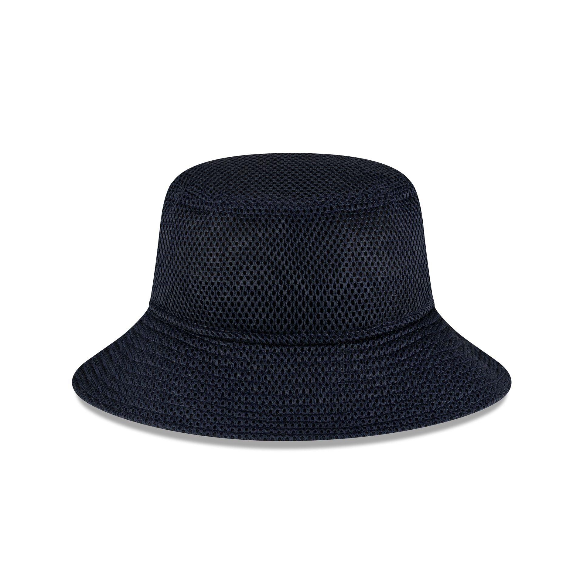 New Era Cap Air Mesh Navy Bucket Hat Male Product Image