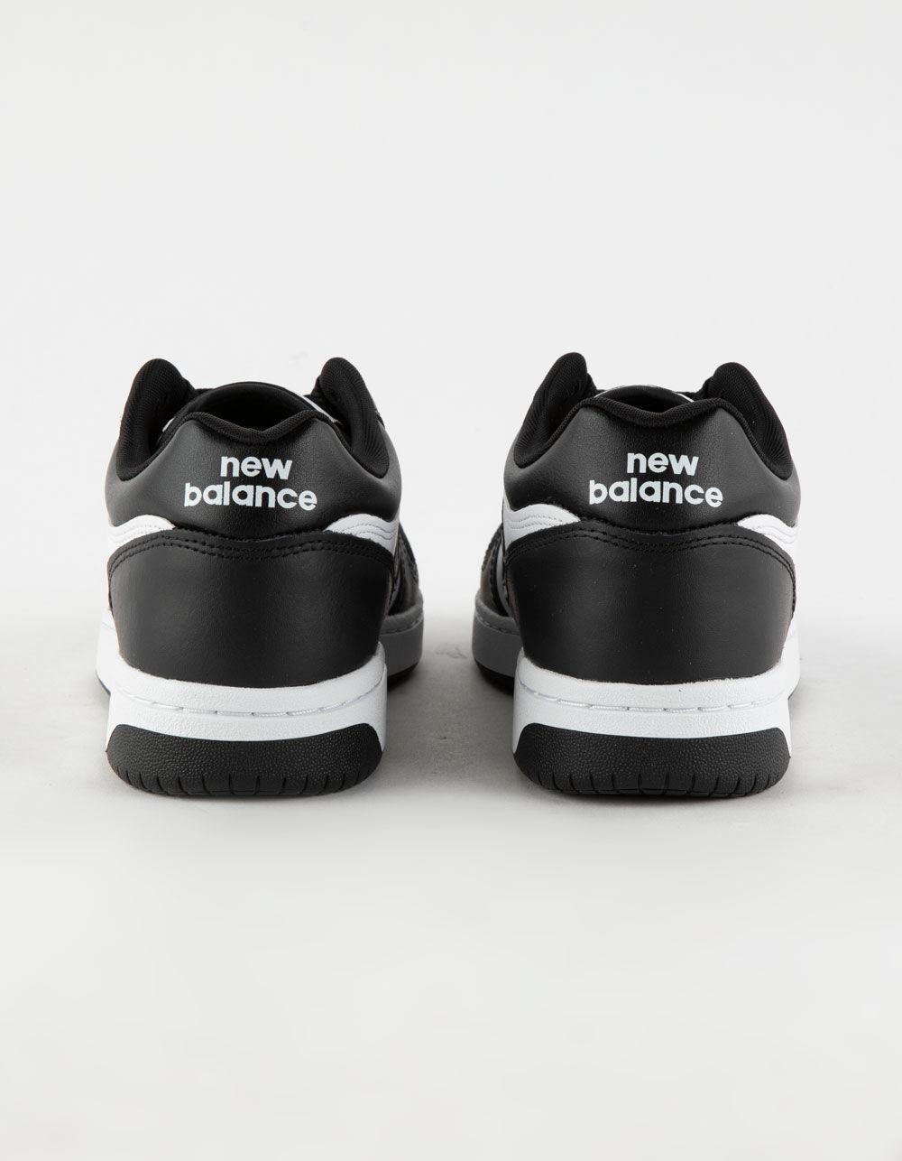 NEW BALANCE 480 Shoes - WHT/BLK Product Image