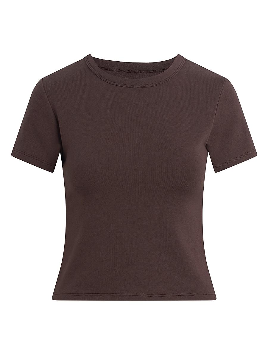 Womens The Baby Cotton-Blend T-Shirt Product Image