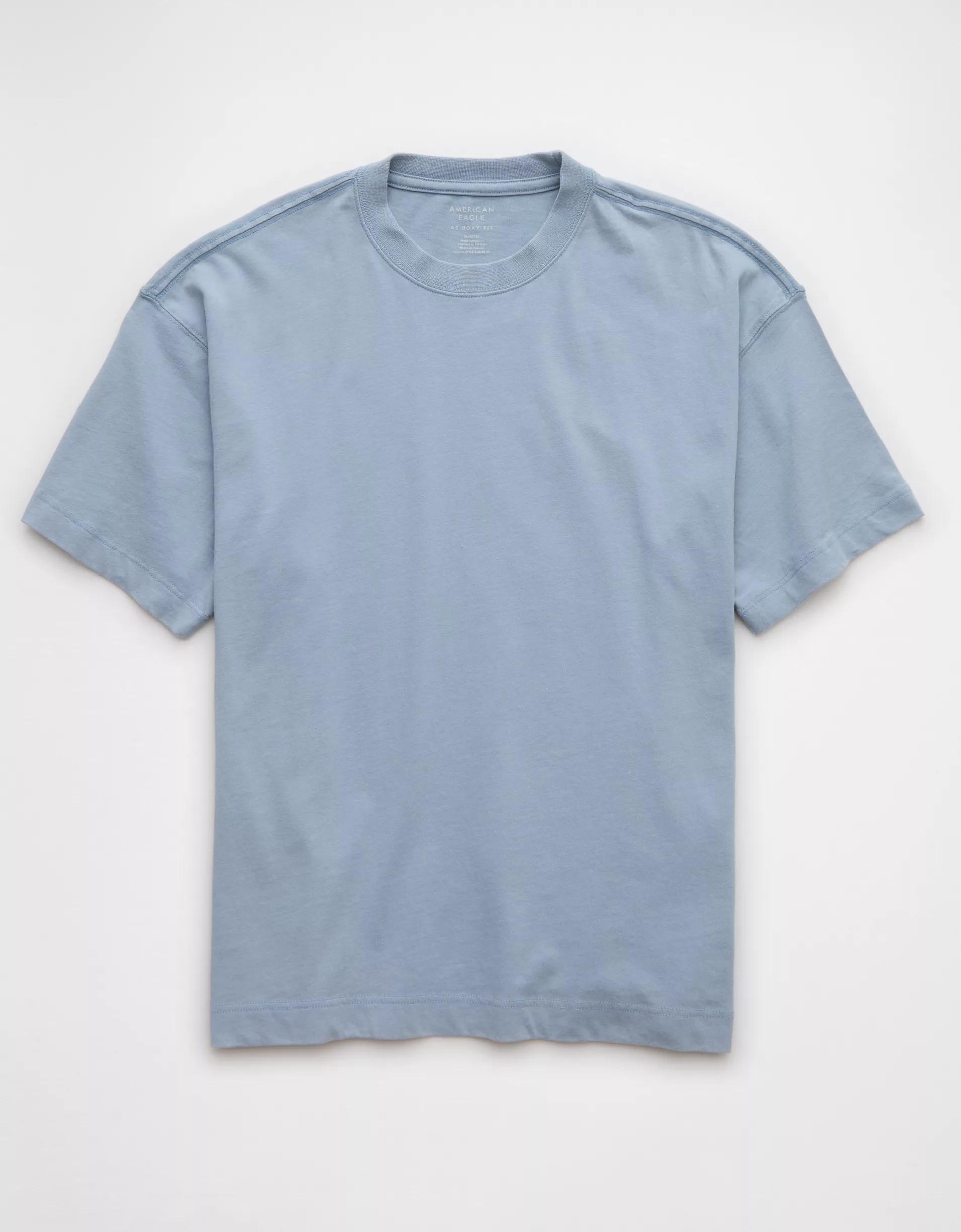 AE Boxy Sueded Jersey T-Shirt Product Image