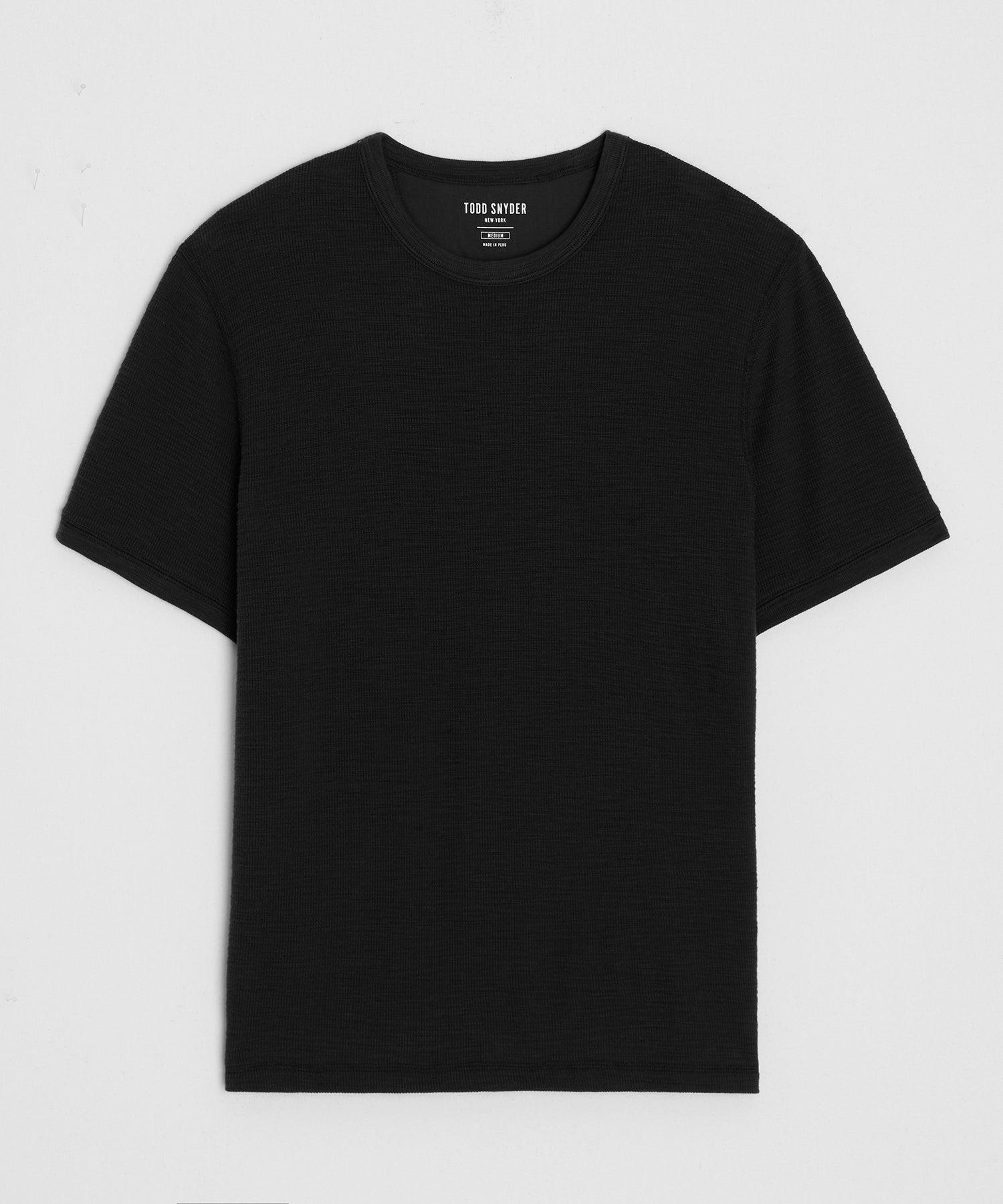 Lightweight Mini Waffle Tee Product Image