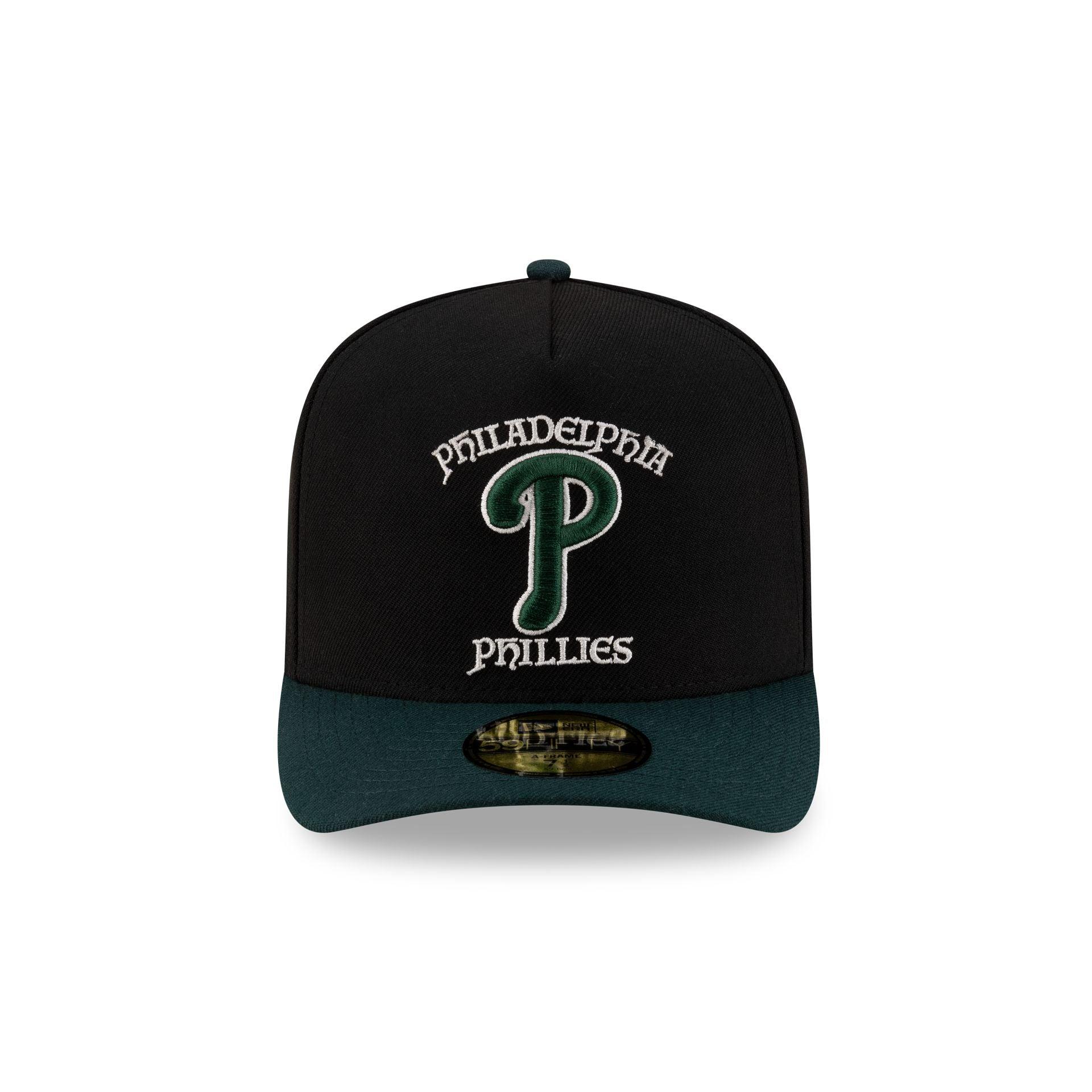 Just Caps St. Patrick's Day Philadelphia Phillies 59FIFTY A-Frame Fitted Hat Male Product Image