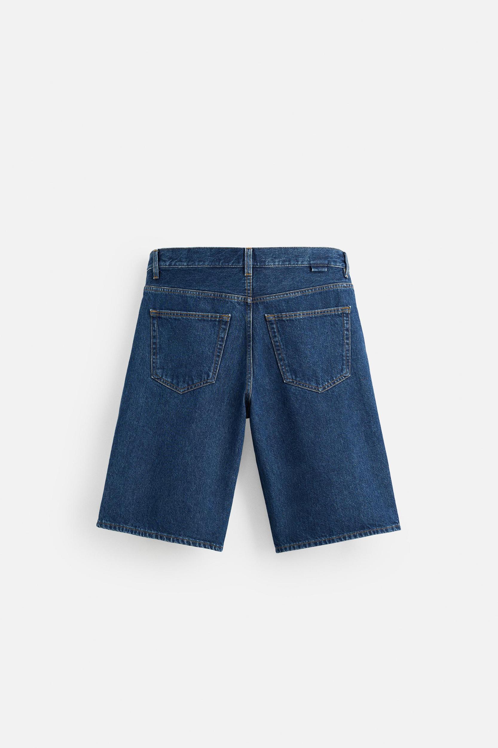 BAGGY FIT DENIM SHORTS Product Image