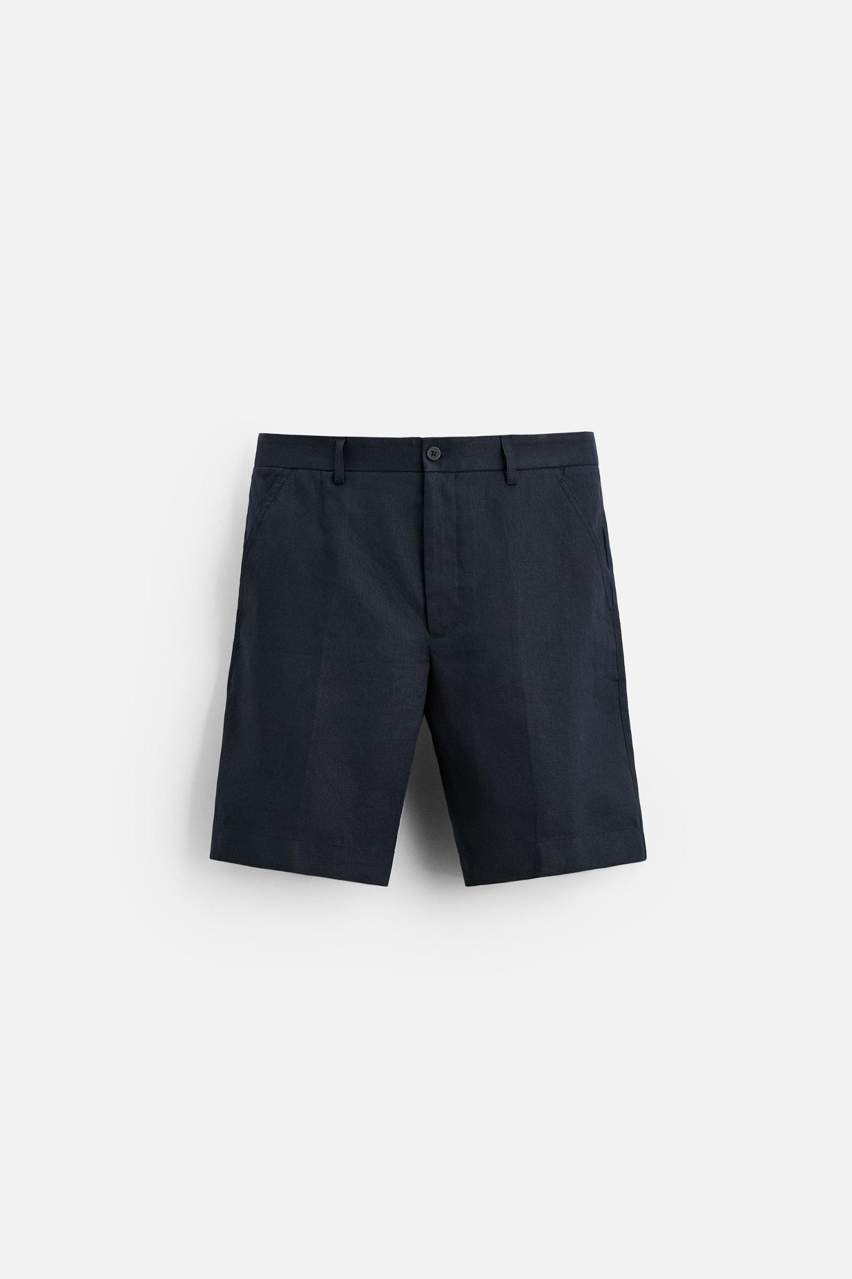 100% LINEN SHORTS Product Image