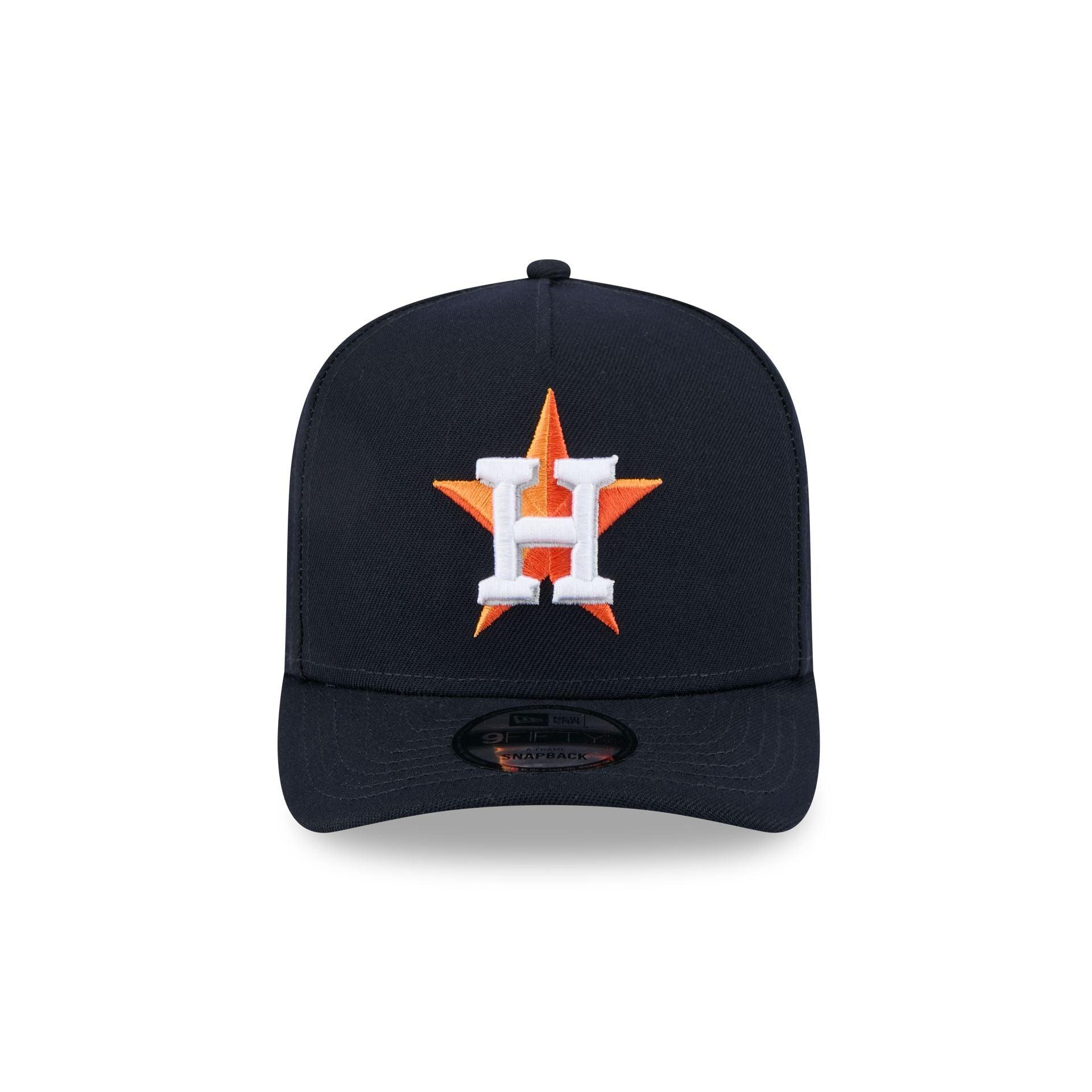 Houston Astros Sidepatch 9FIFTY A-Frame Snapback Hat Male Product Image