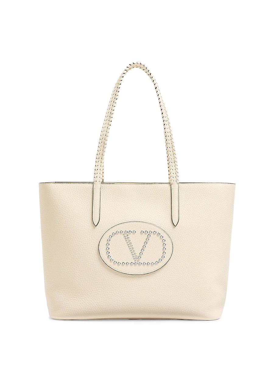 Womens Nellcte Shopping Bag in Grainy Calfskin Leather Product Image