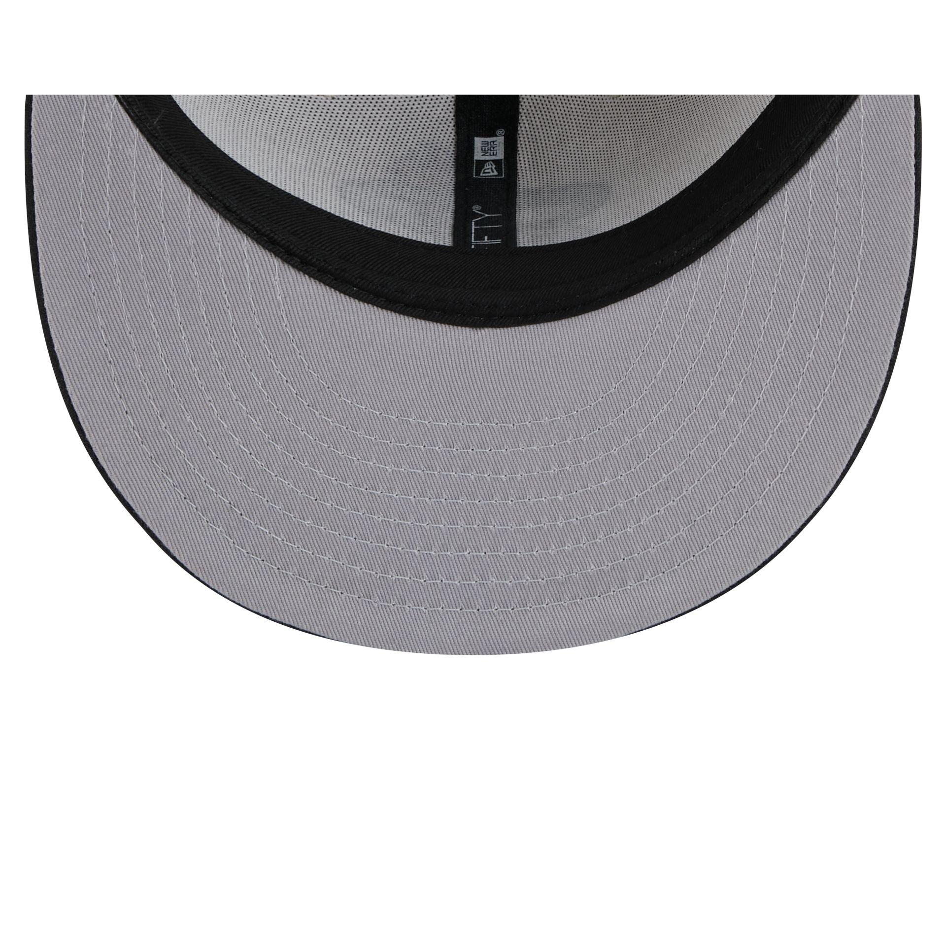 Miami Heat Linen 59FIFTY Fitted Hat Male Product Image