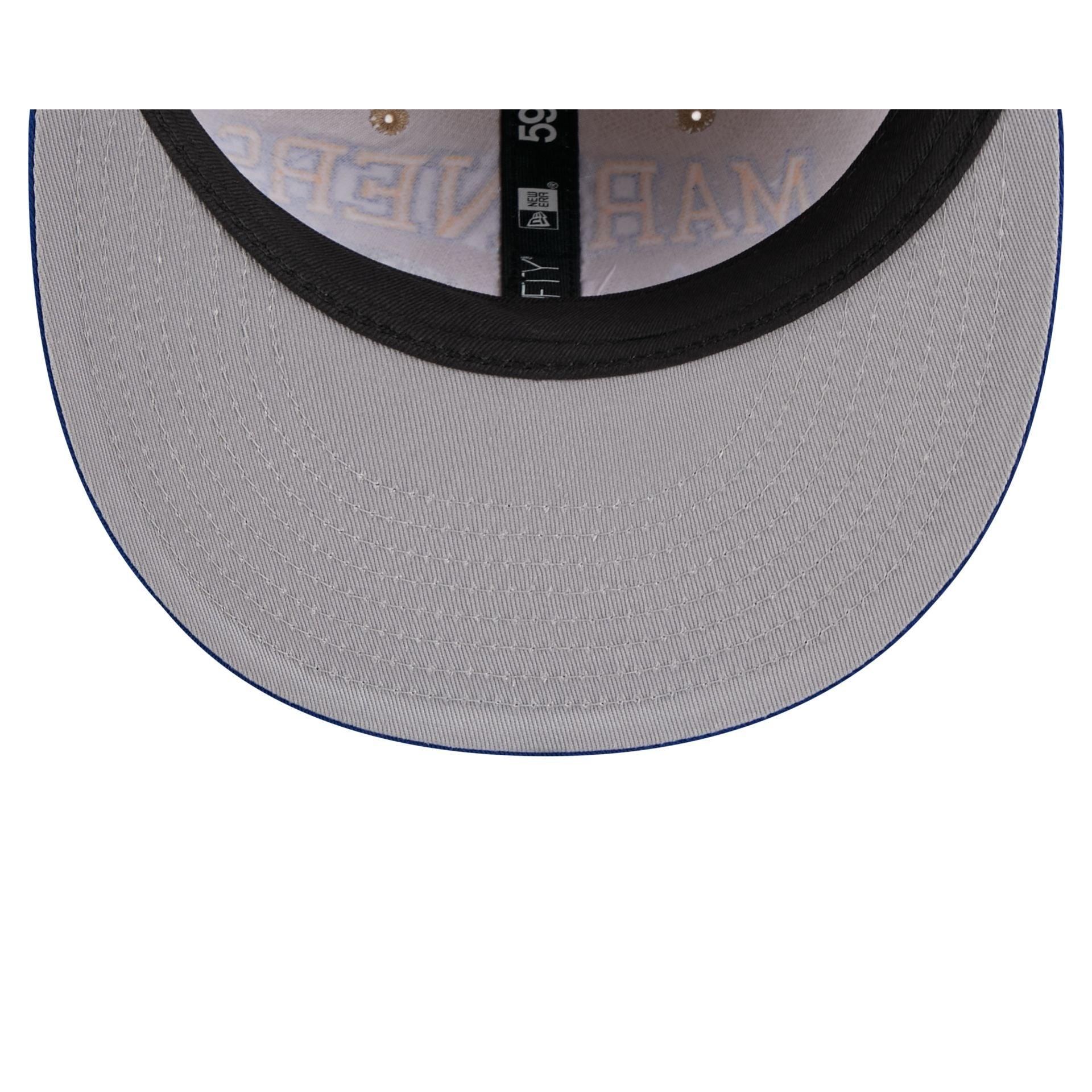 Seattle Mariners Camel Retro Crown 59FIFTY Fitted Hat Male Product Image