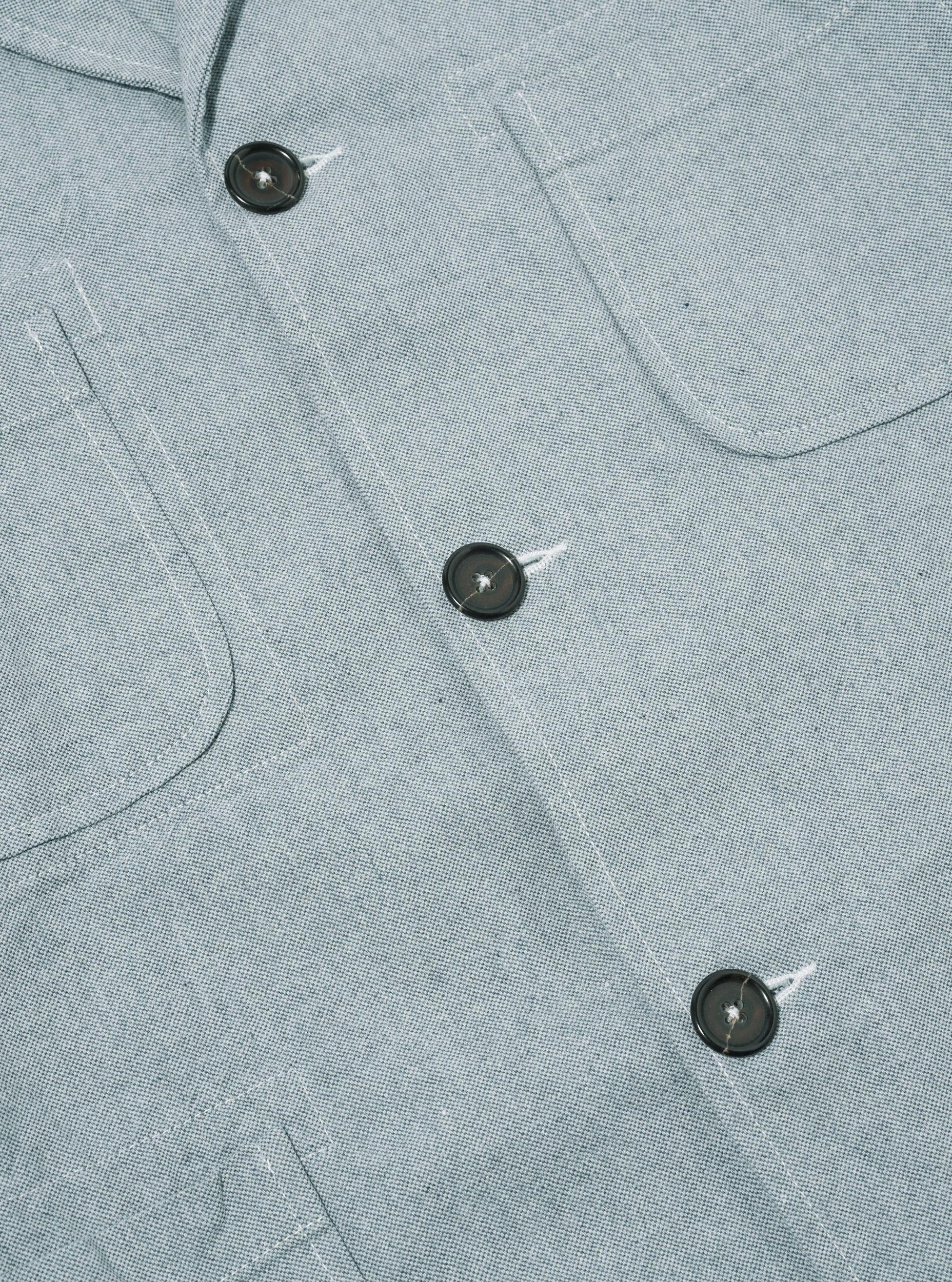 Universal Works Five Pocket Jacket in Indigo Reworked Jean Cloth Product Image