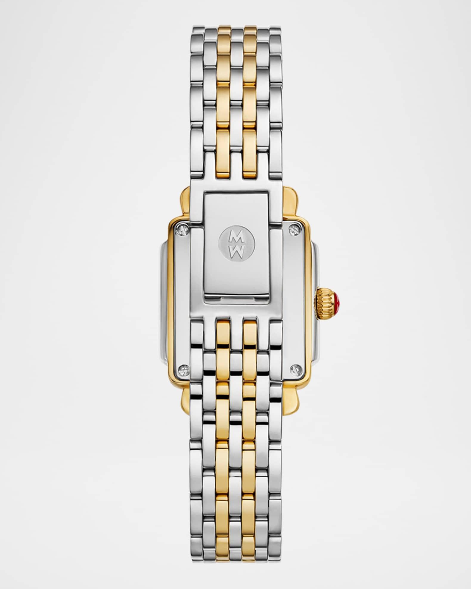 Deco Madison Mini Diamond Two-Tone 18K Gold-Plated Bracelet Watch Product Image