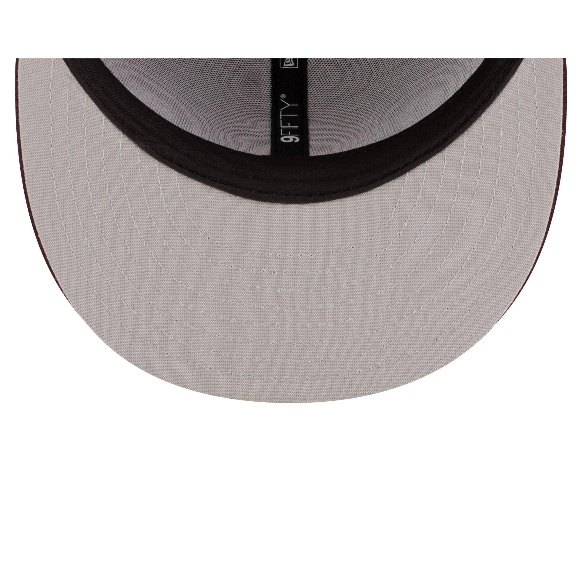 Kansas City Chiefs 2025 Sideline Hot Weather Split Panel 9FIFTY Snapback Hat Male Product Image