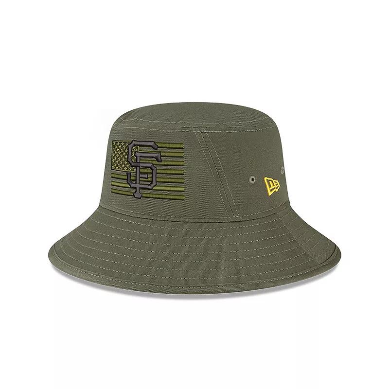 Men's New Era Green San Francisco Giants 2023 Armed Forces Day Bucket Hat,  Product Image