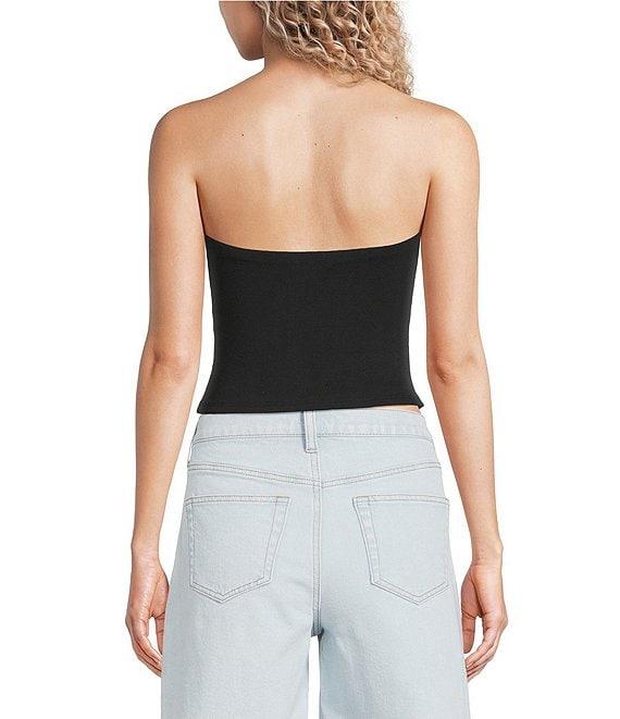 GB Cropped Tube Top Product Image