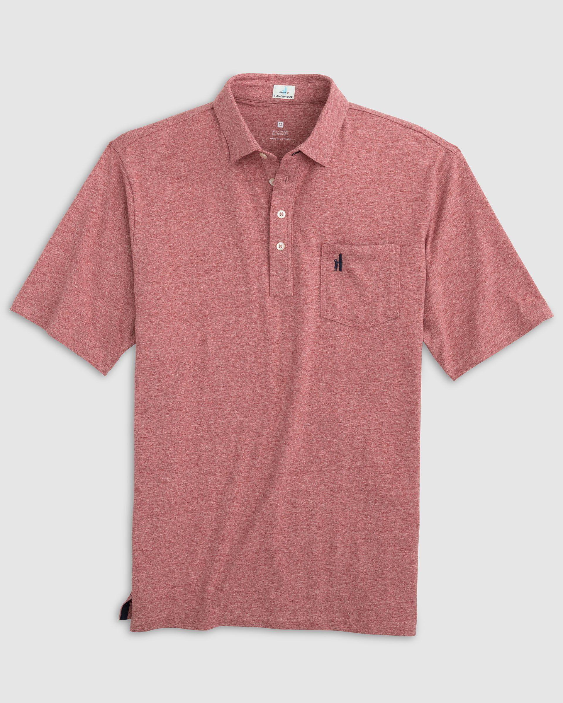 GS- TEST -  Heathered Original Polo Product Image