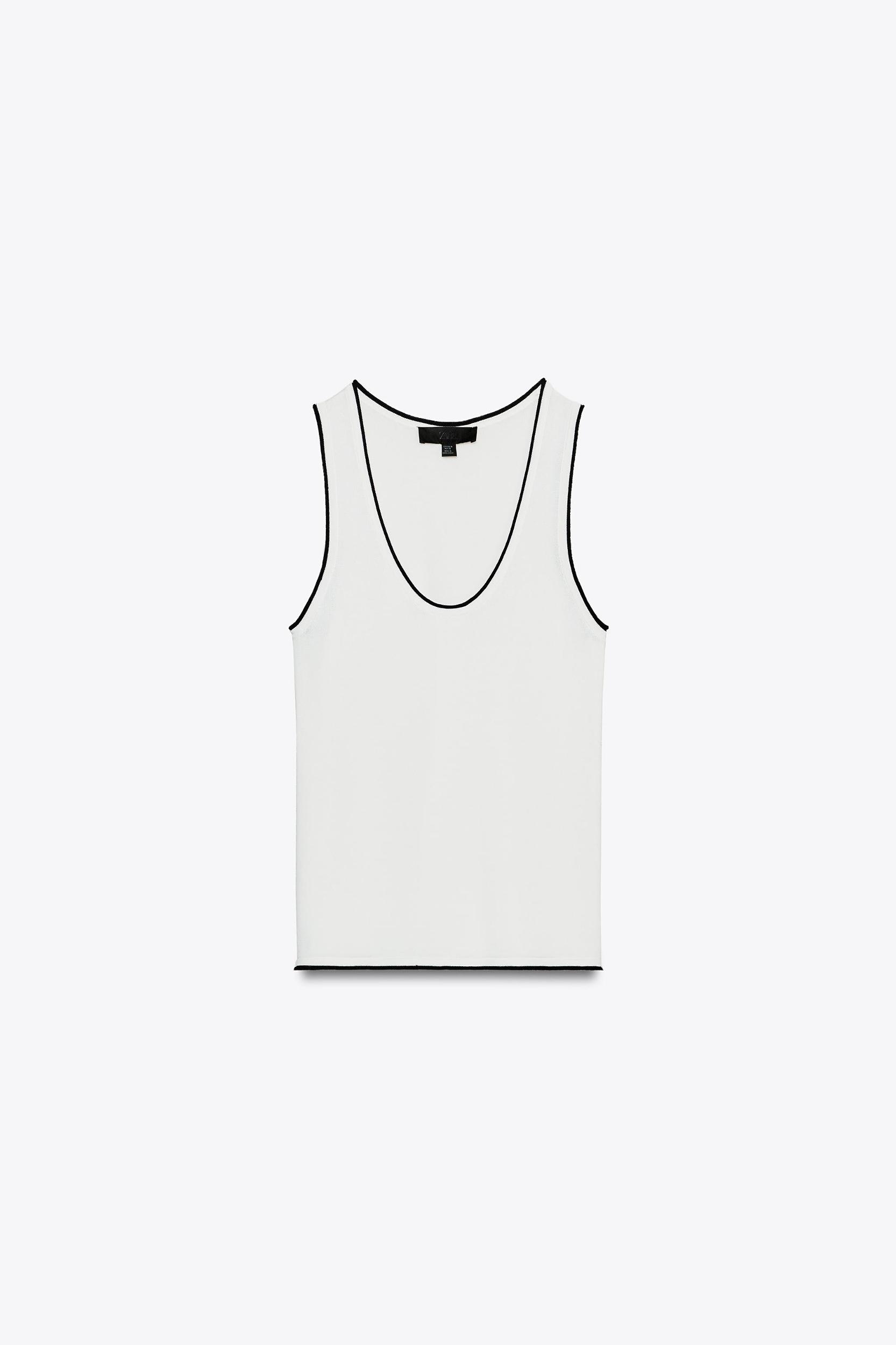 TRIM KNIT TOP Product Image