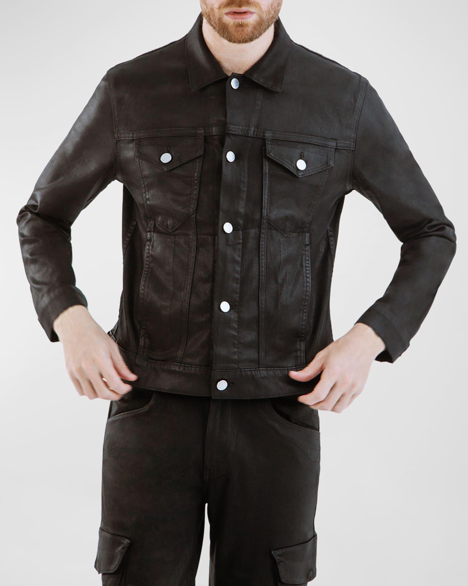 Men's Dean Coated Trucker Jacket Product Image