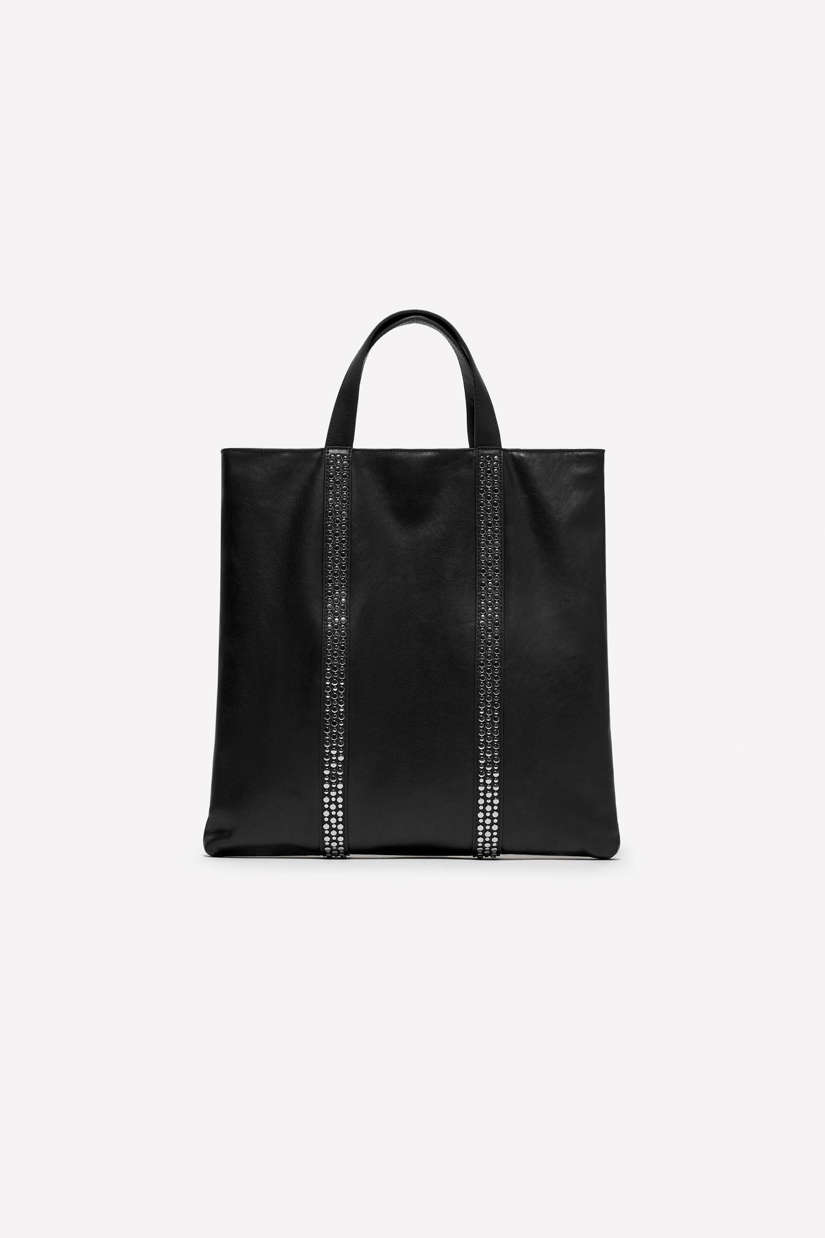 LUDOVIC DE SAINT SERNIN x ZARA LEATHER SHOPPER BAG Product Image