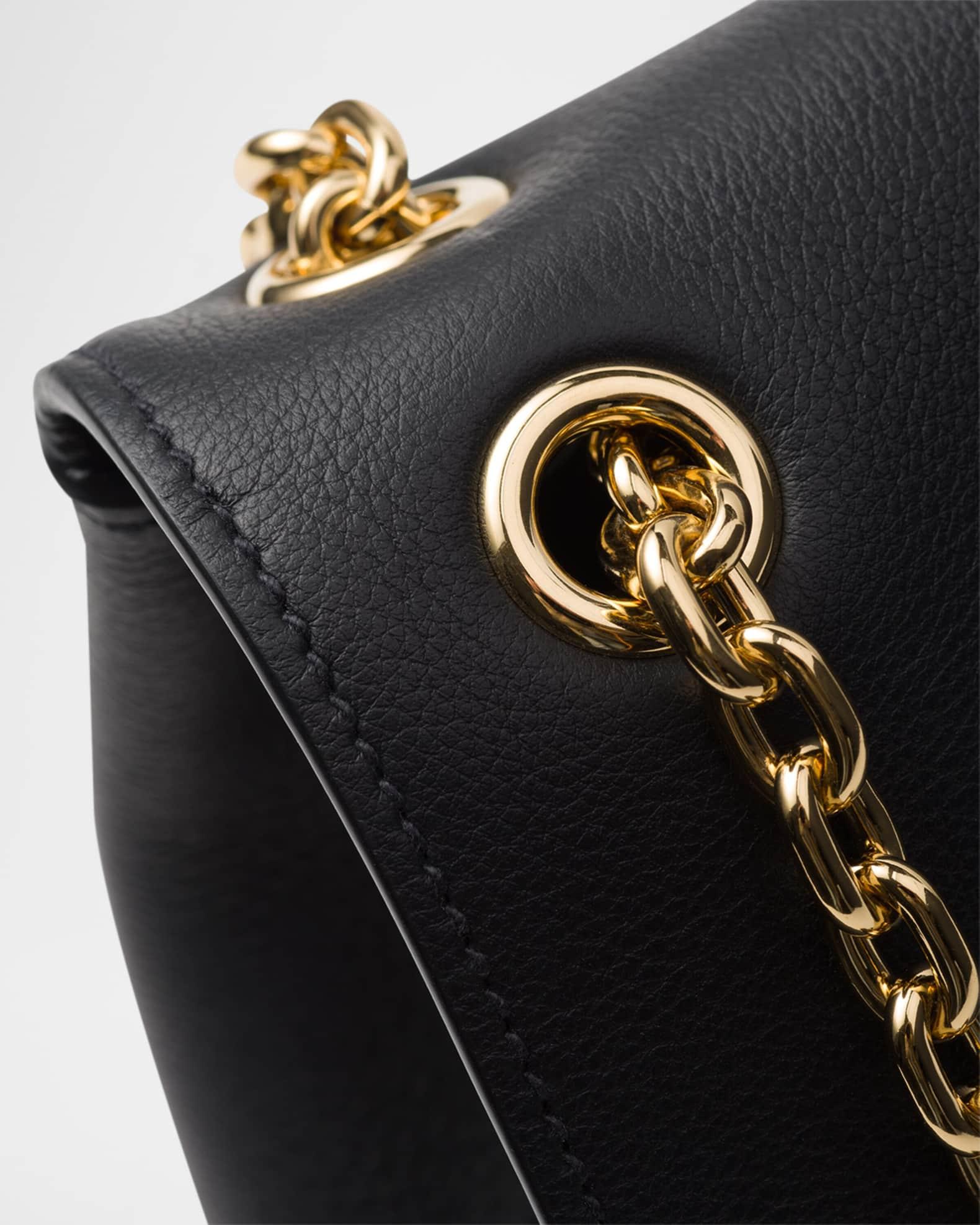 Doux Medium Chain Leather Shoulder Bag Product Image