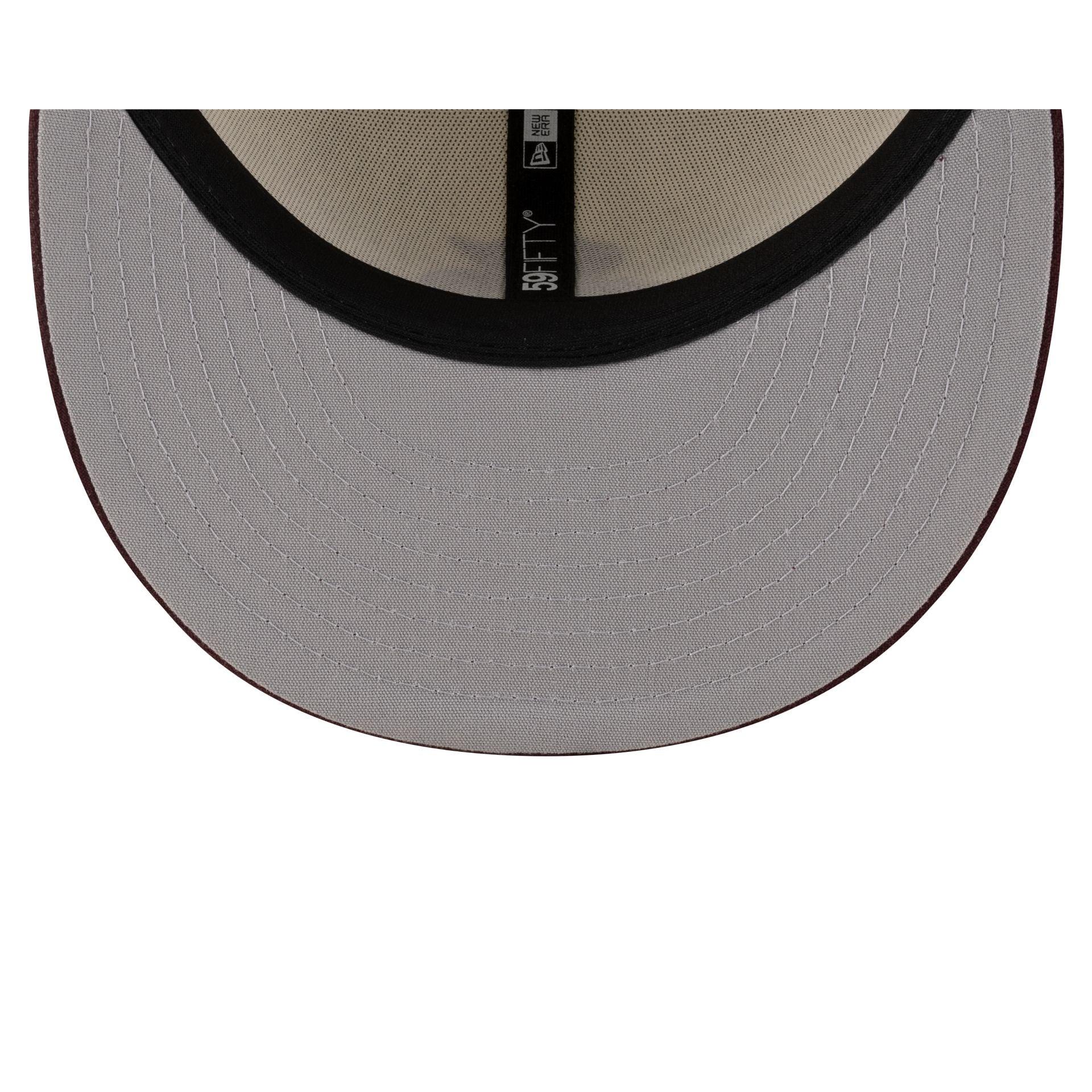 Arizona State Sun Devils Chrome White 59FIFTY Fitted Hat Male Product Image