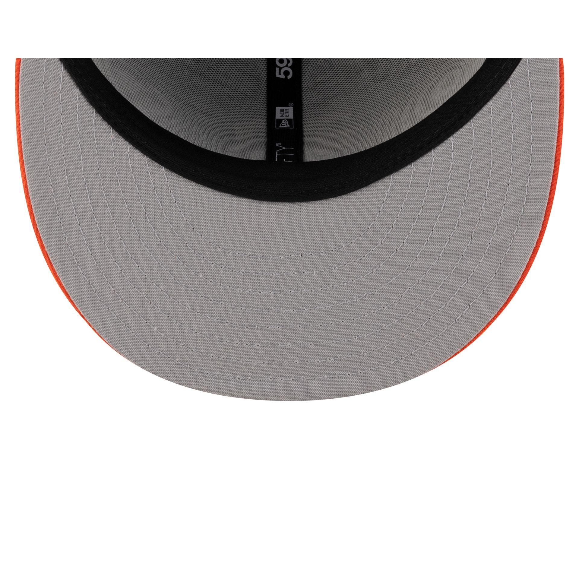 Chicago Cubs Metallic Gold Logo 59FIFTY Fitted Hat Male Product Image