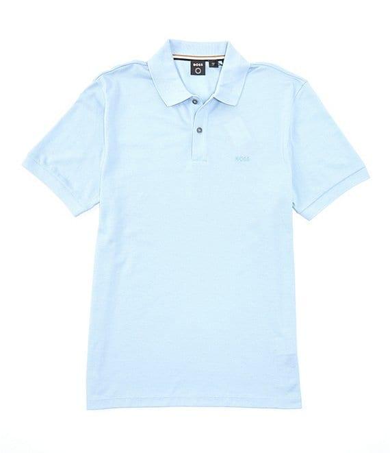 Hugo Boss BOSS Pallas Pima Cotton Short Sleeve Polo Shirt Product Image