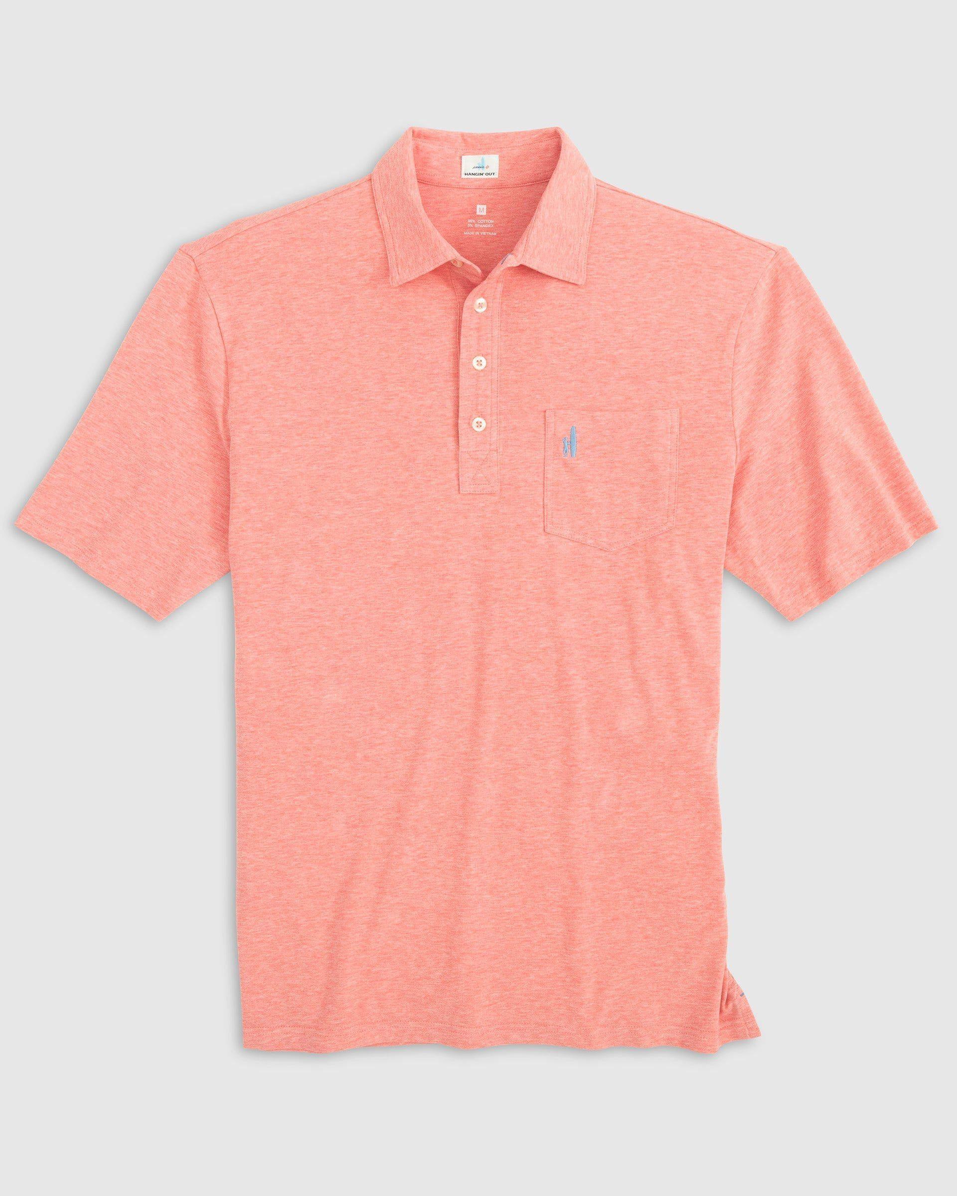 GS- TEST -  Heathered Original Polo Product Image