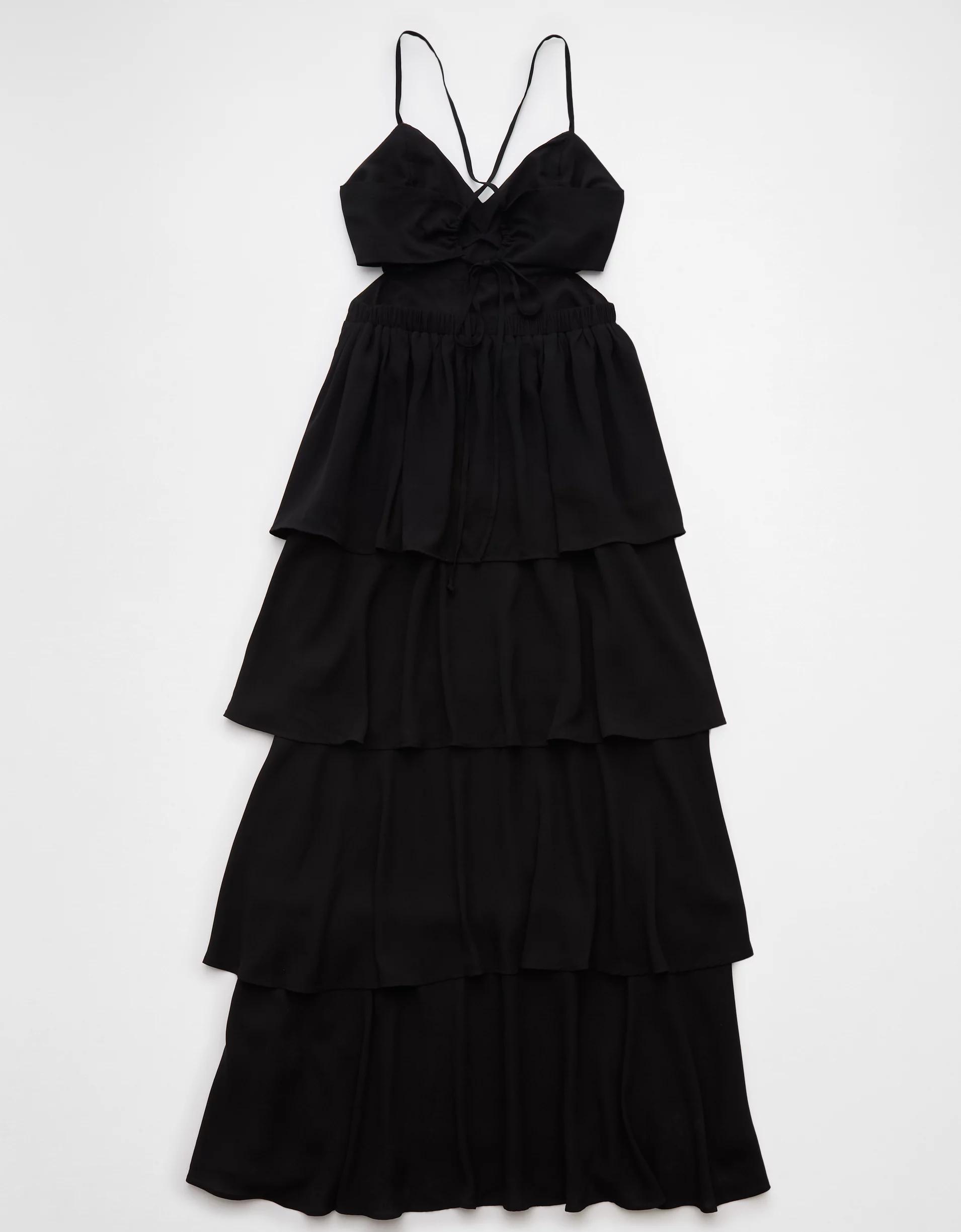 AE Cut-Out Tiered Maxi Dress Product Image