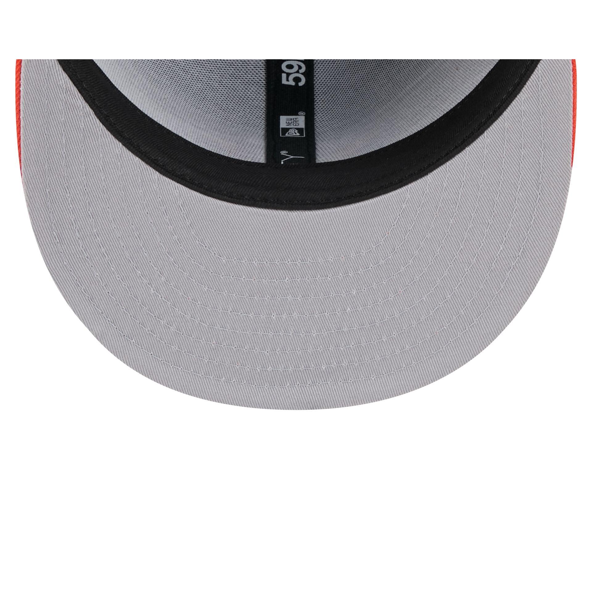 Houston Astros Pinstripe League Pin 59FIFTY Fitted Hat Male Product Image