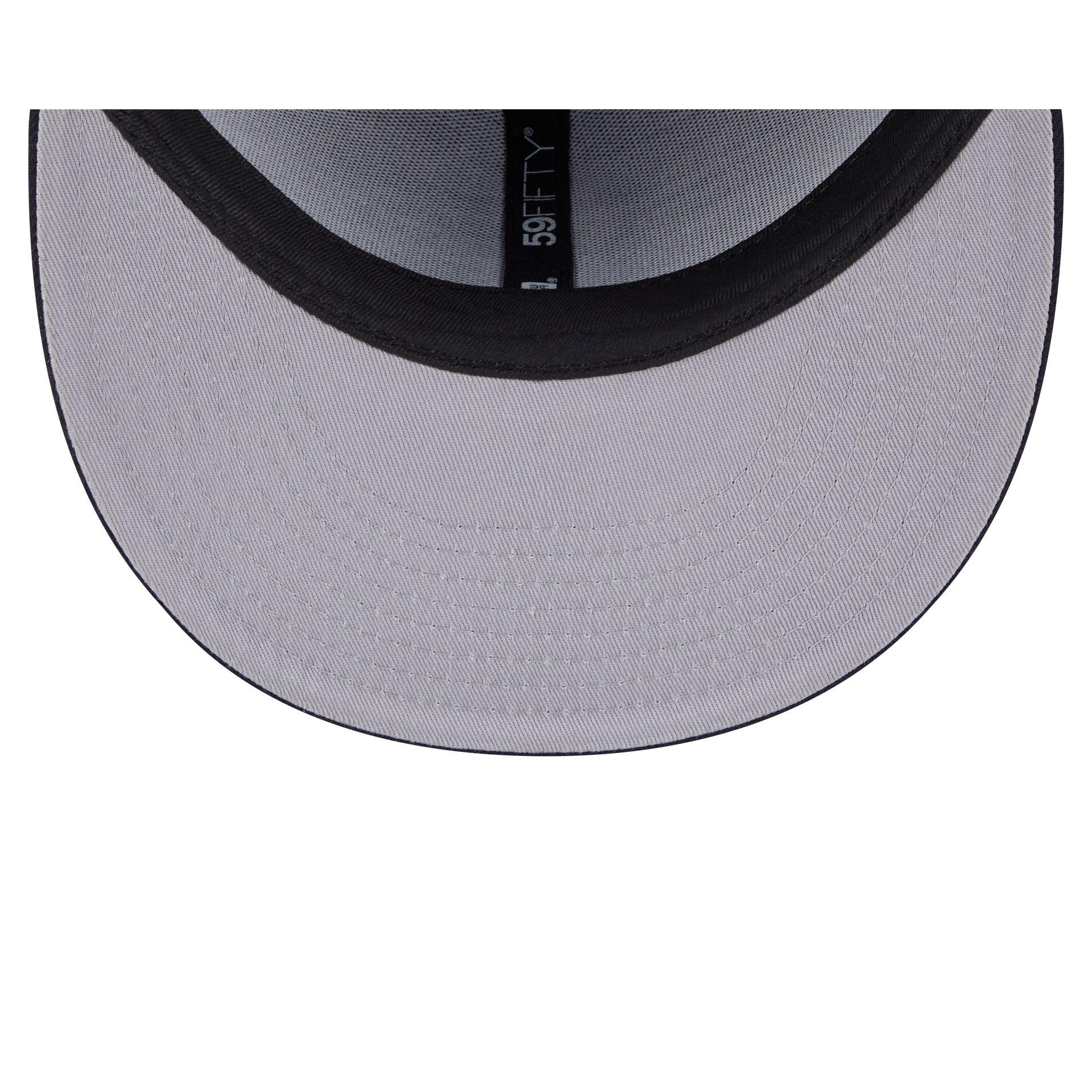 Minnesota Twins 2025 Clubhouse Black 59FIFTY Fitted Hat Male Product Image